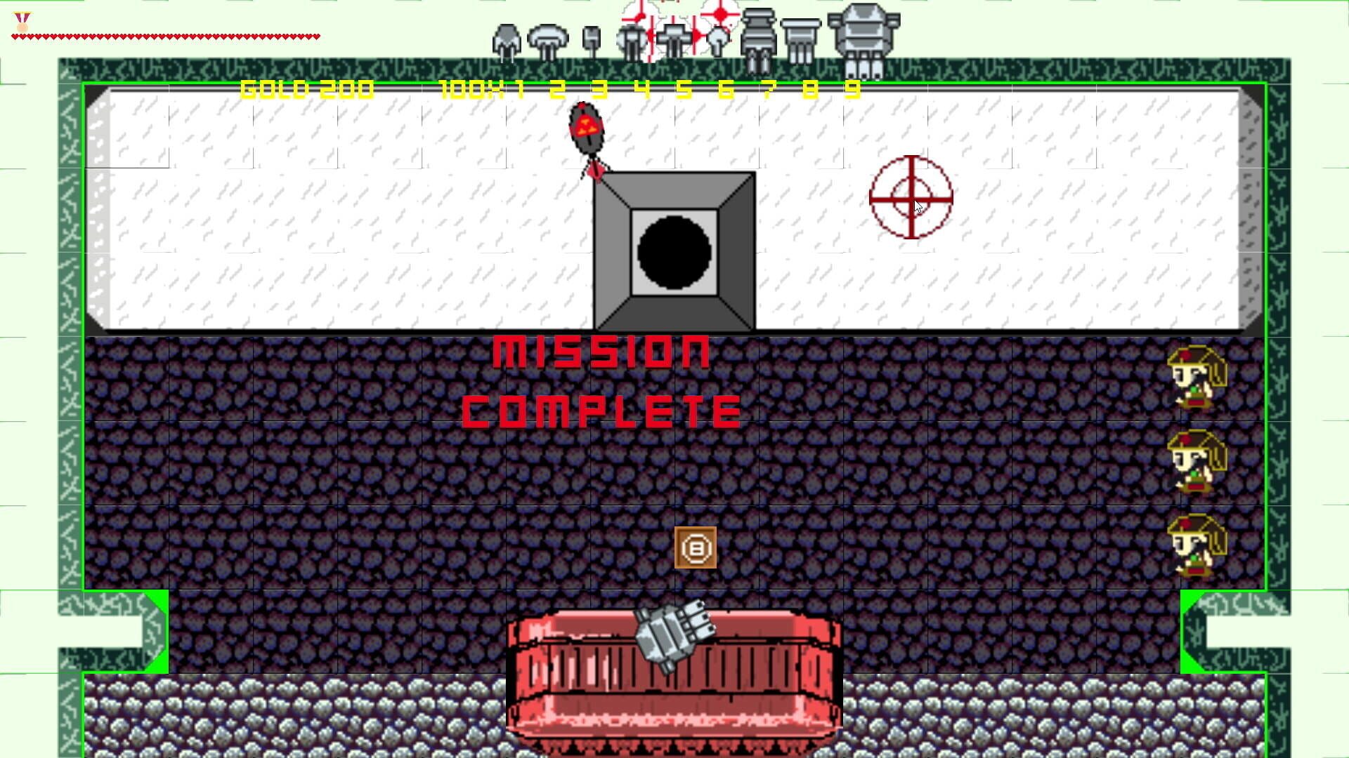 Starry Moon Island: Cannon War MP09 - Screenshot