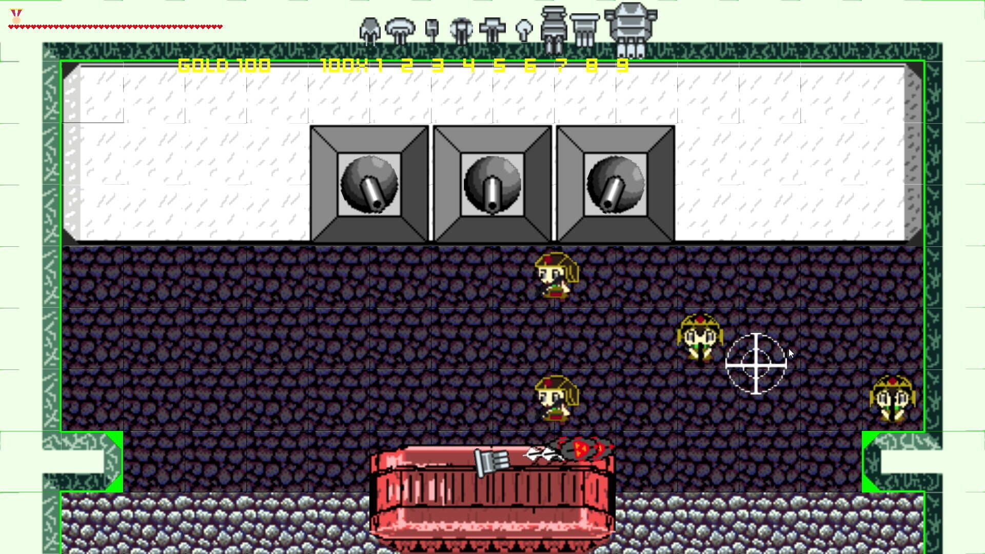 Starry Moon Island: Cannon War MP10 - Screenshot