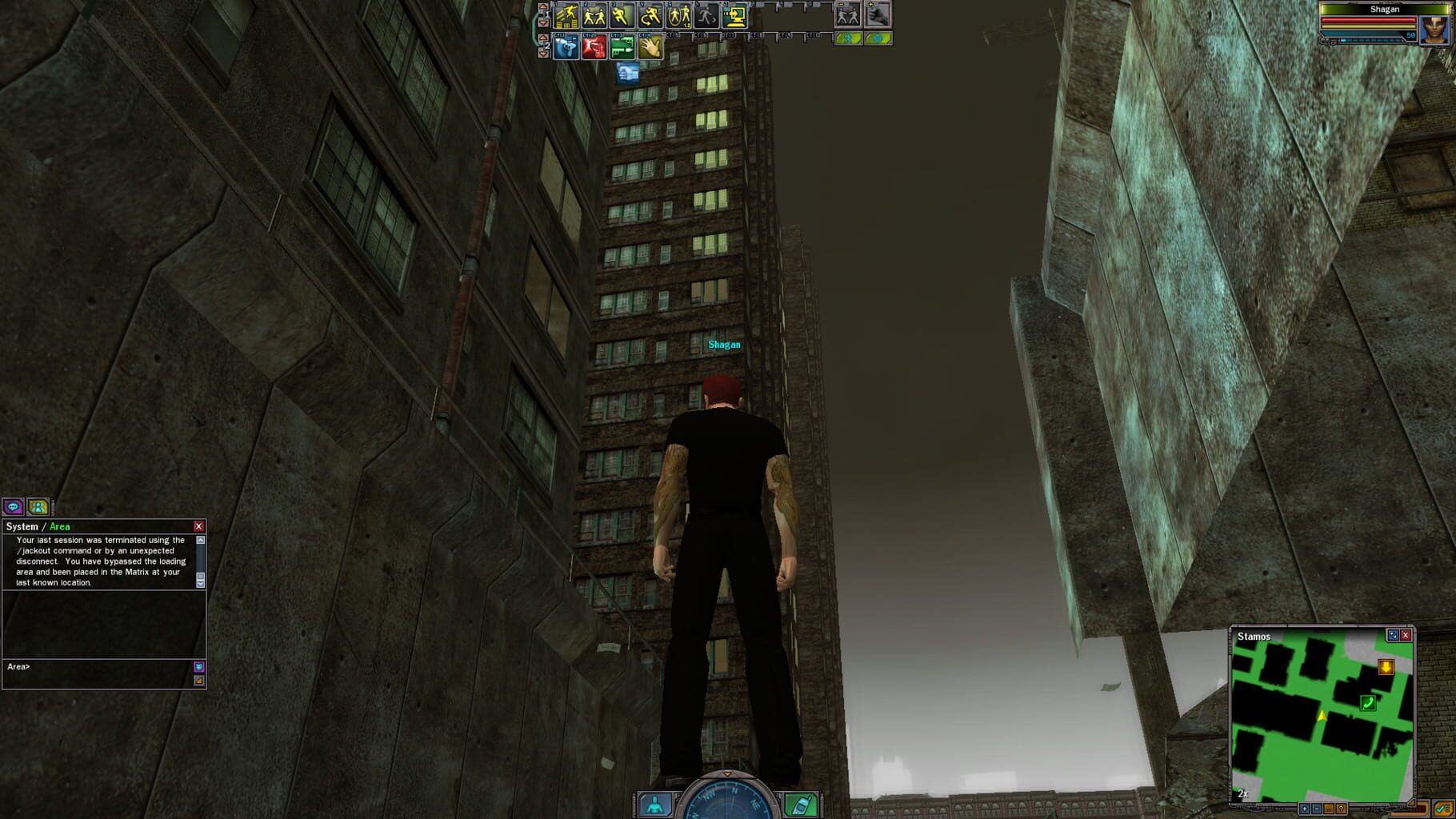 Captura de pantalla - The Matrix Online