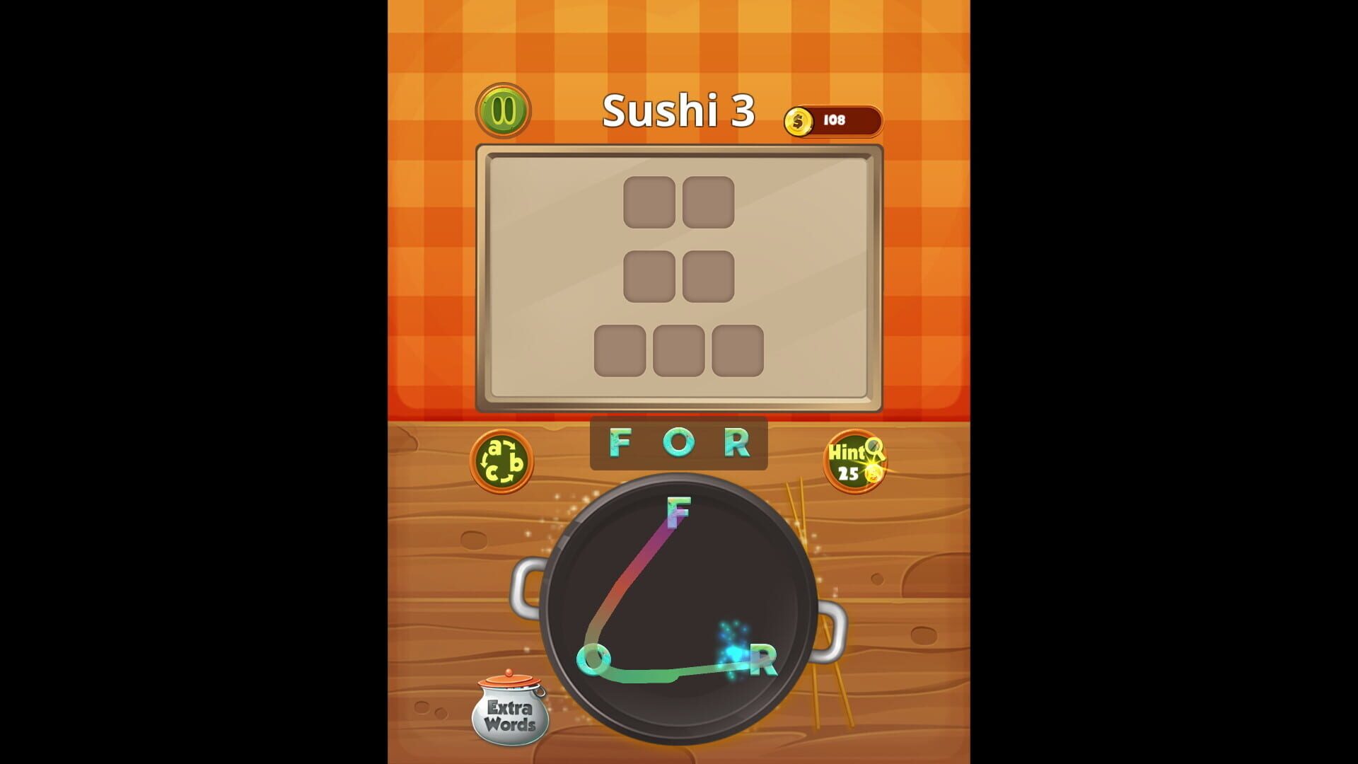 Word of Kitchen - Screenshot