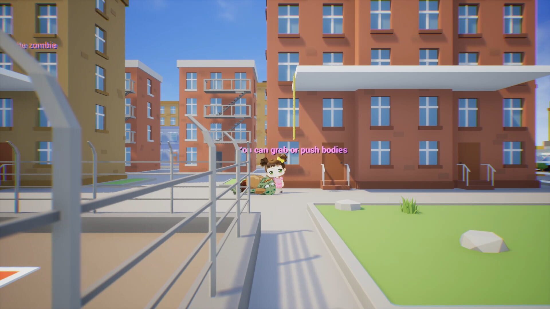 Chibi Girl vs. Evil Zombie Dead - Screenshot