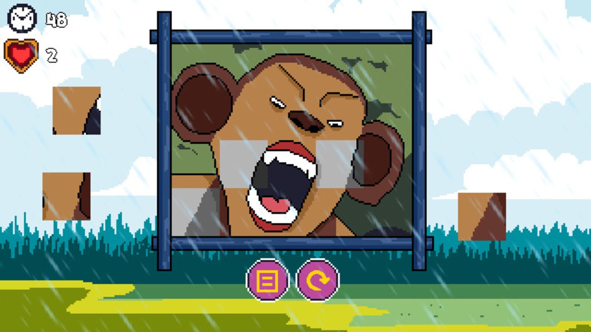 Rain Puzzle - Screenshot