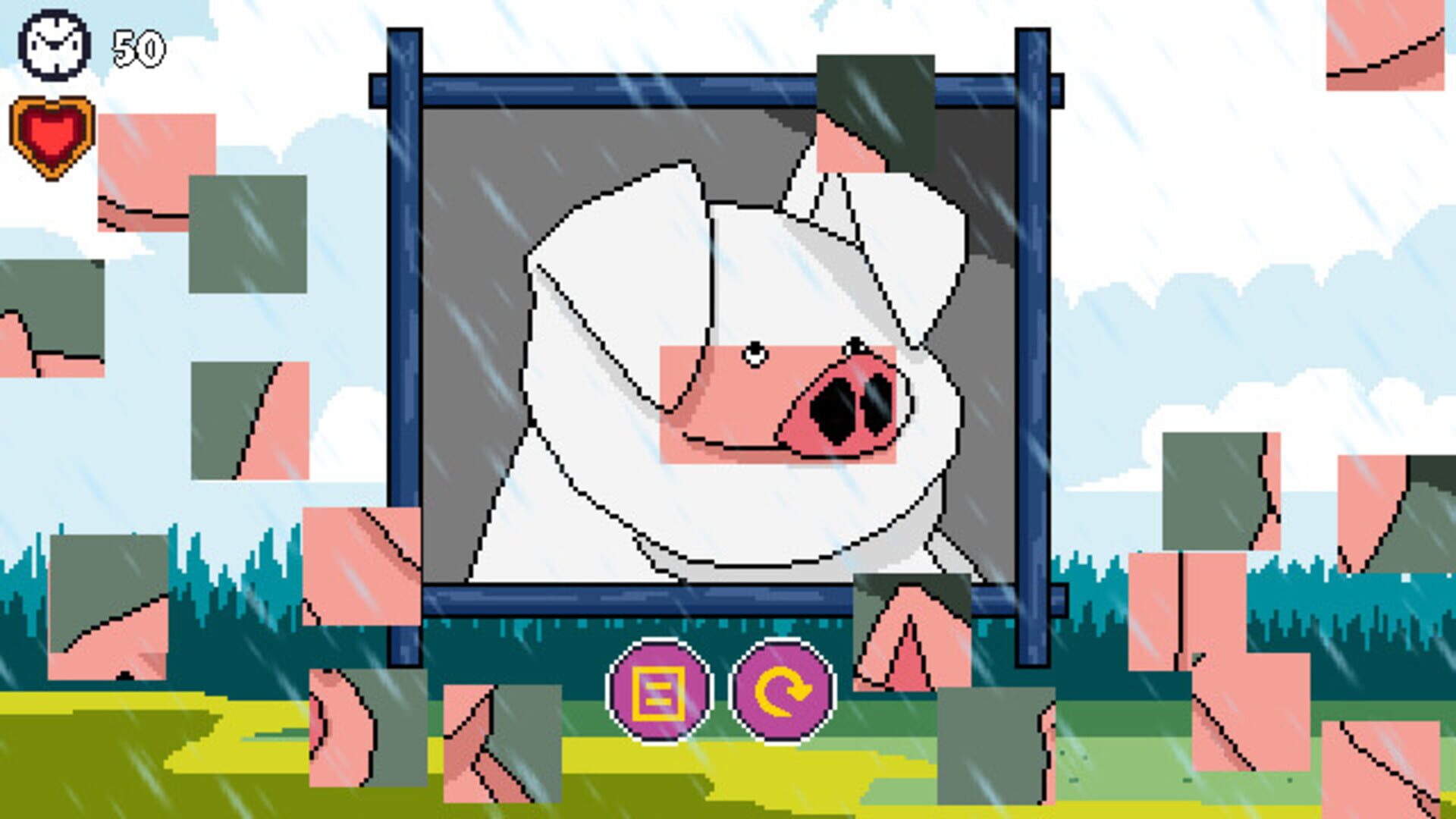 Rain Puzzle - Screenshot