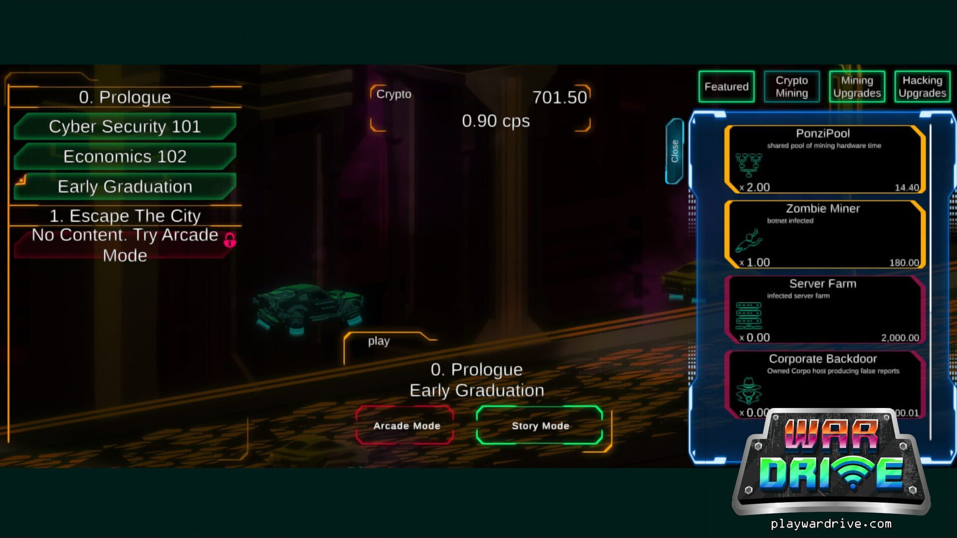 Wardrive - Screenshot
