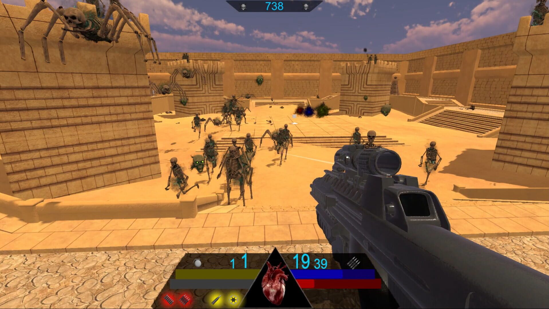 Death in sands - Screenshot