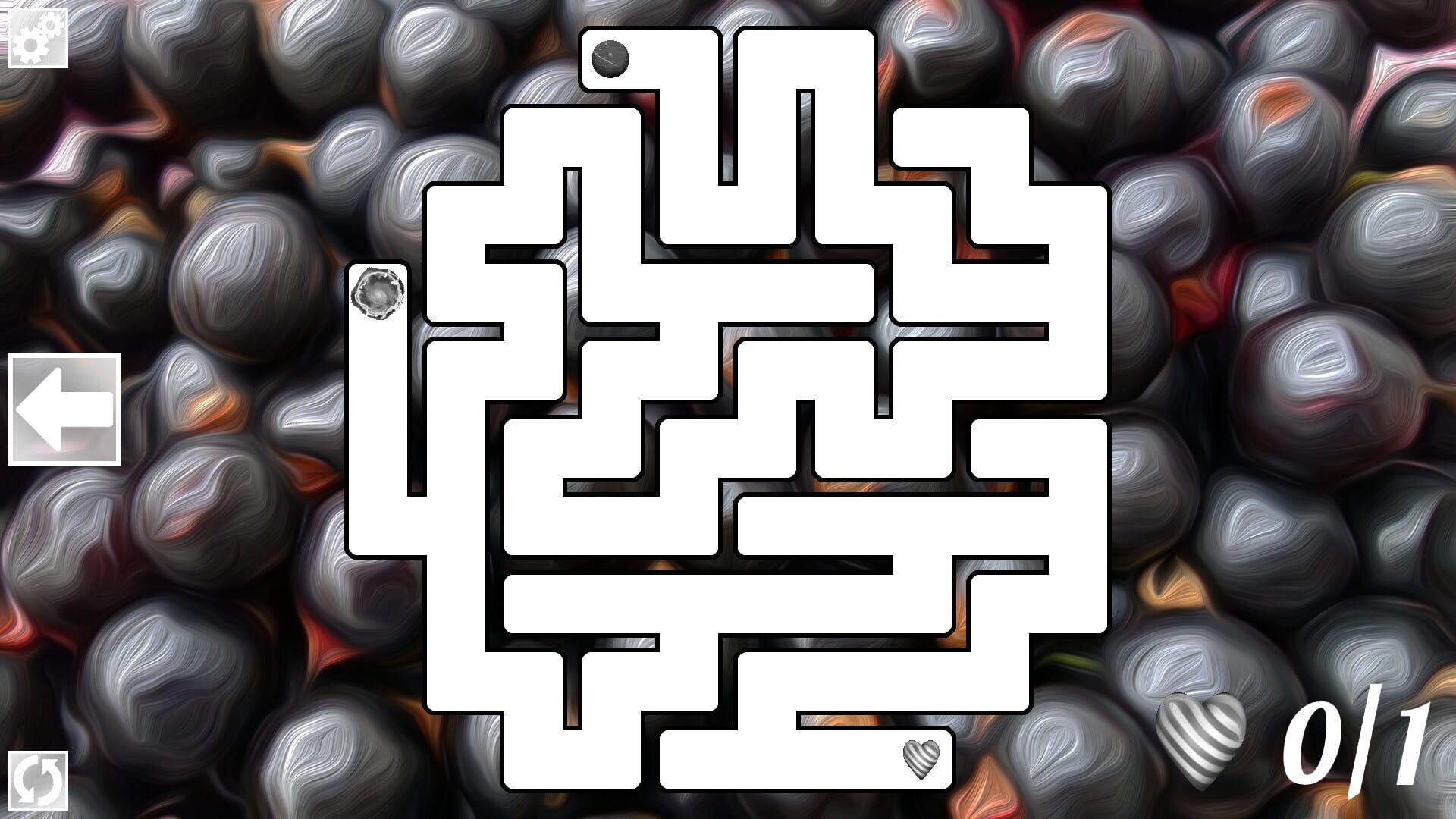 Maze Art: Black - Screenshot