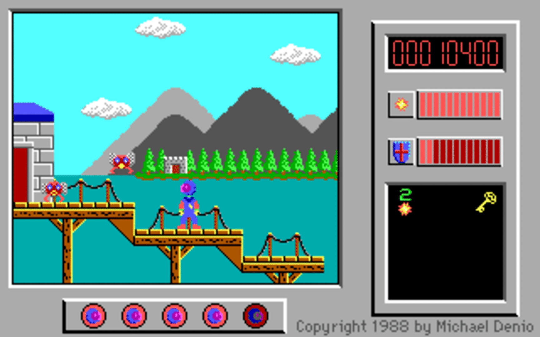 The Adventures of Captain Comic screenshot