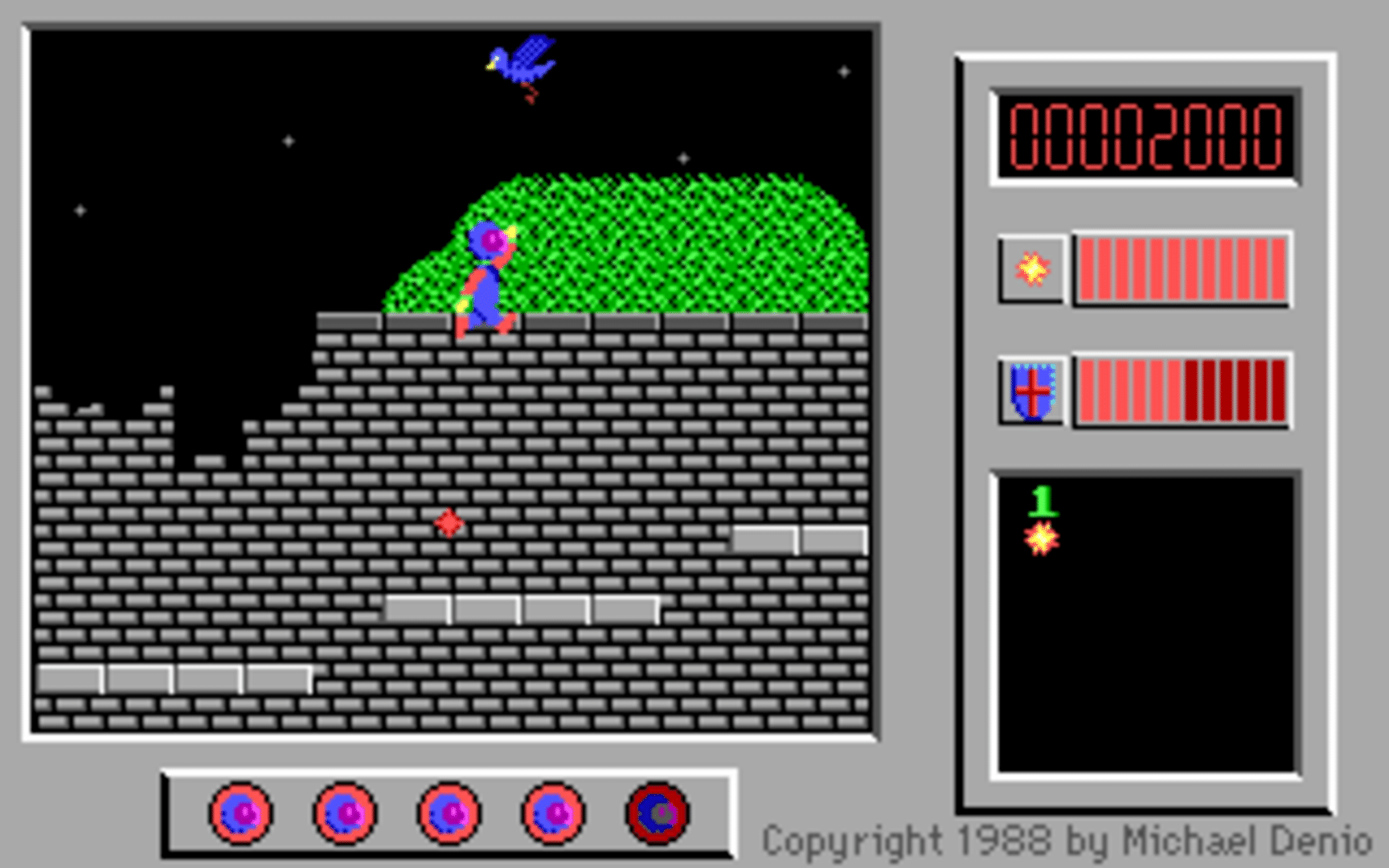 The Adventures of Captain Comic screenshot