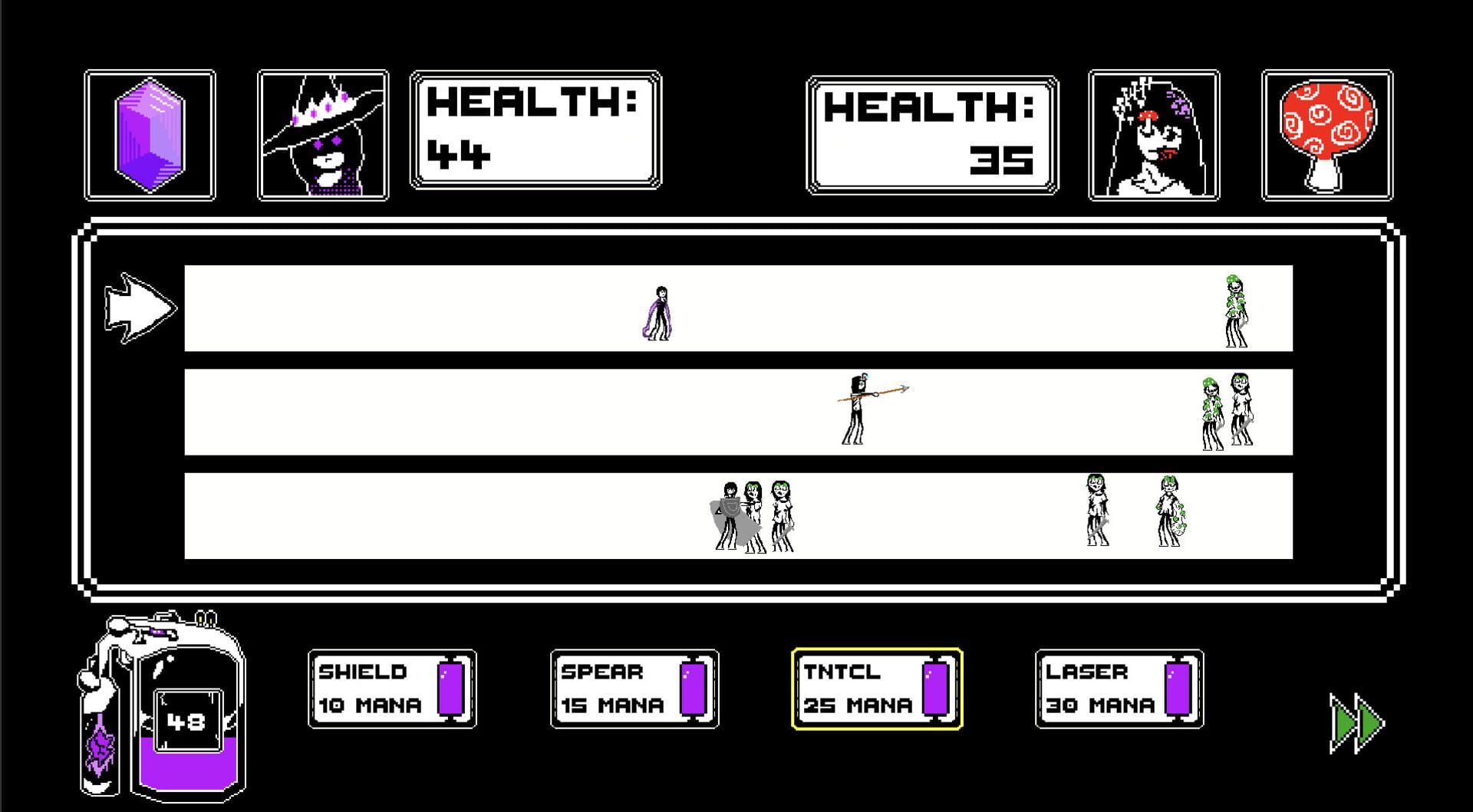 Eldritch Lands: The Witch Queen's Eternal War - Screenshot