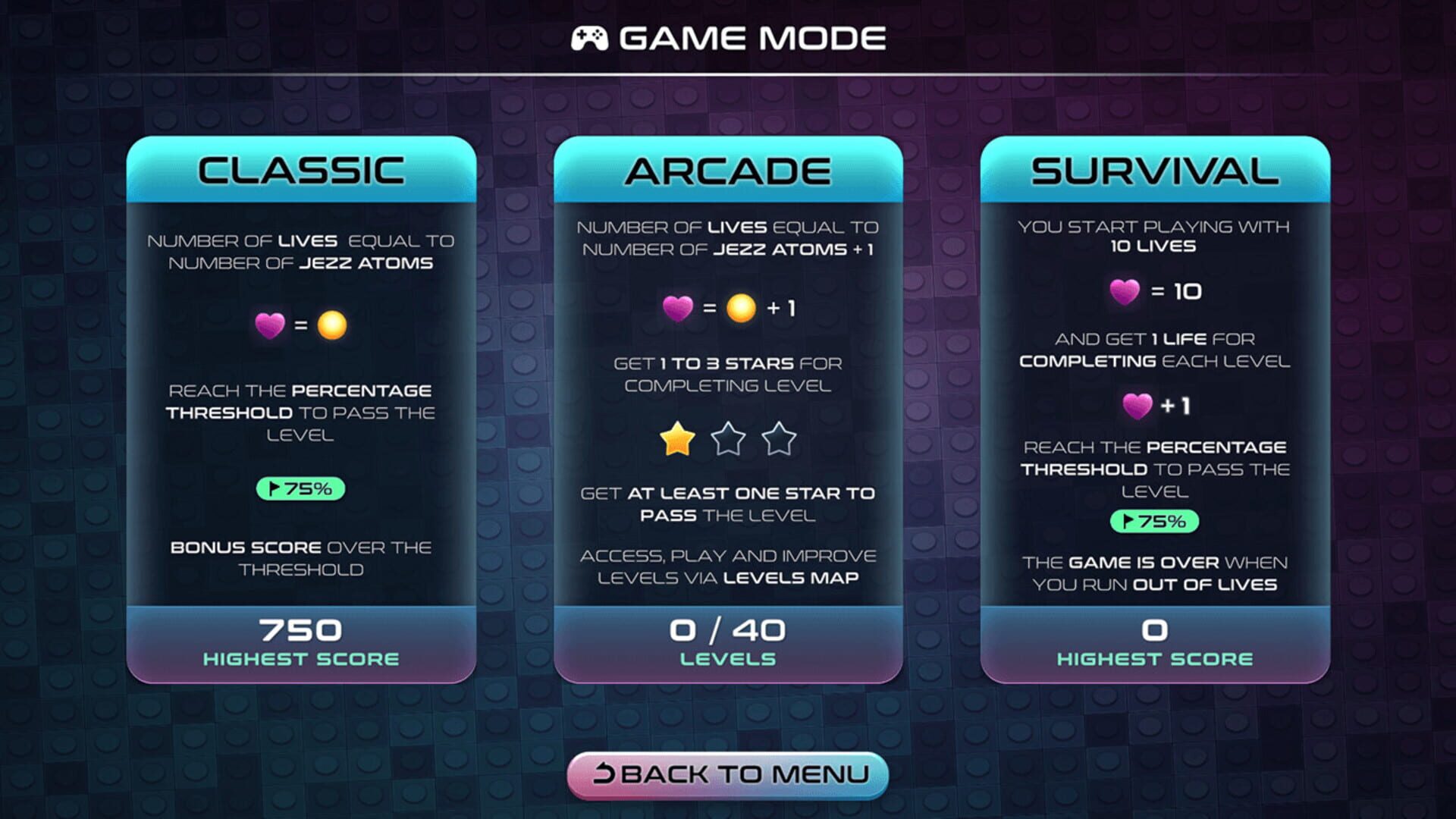 JezzBall Atomic - Screenshot