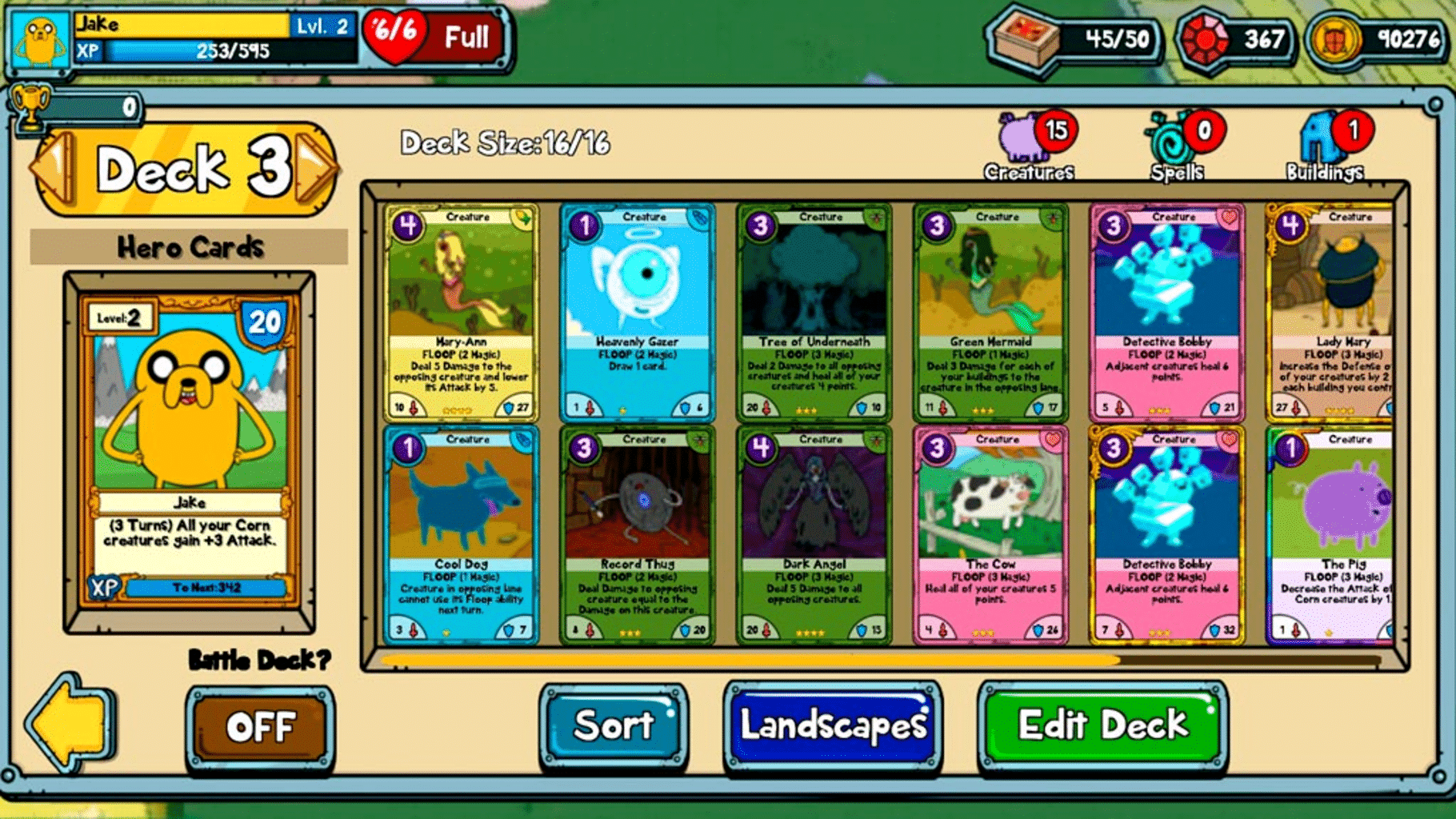 Card Wars: Adventure Time screenshot