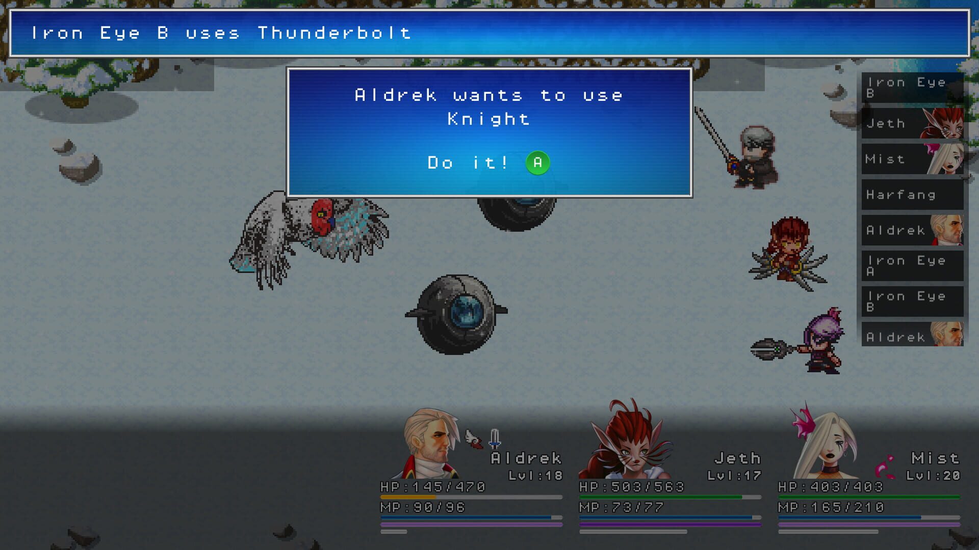 Daydream: Legend of the Eschelons - Screenshot