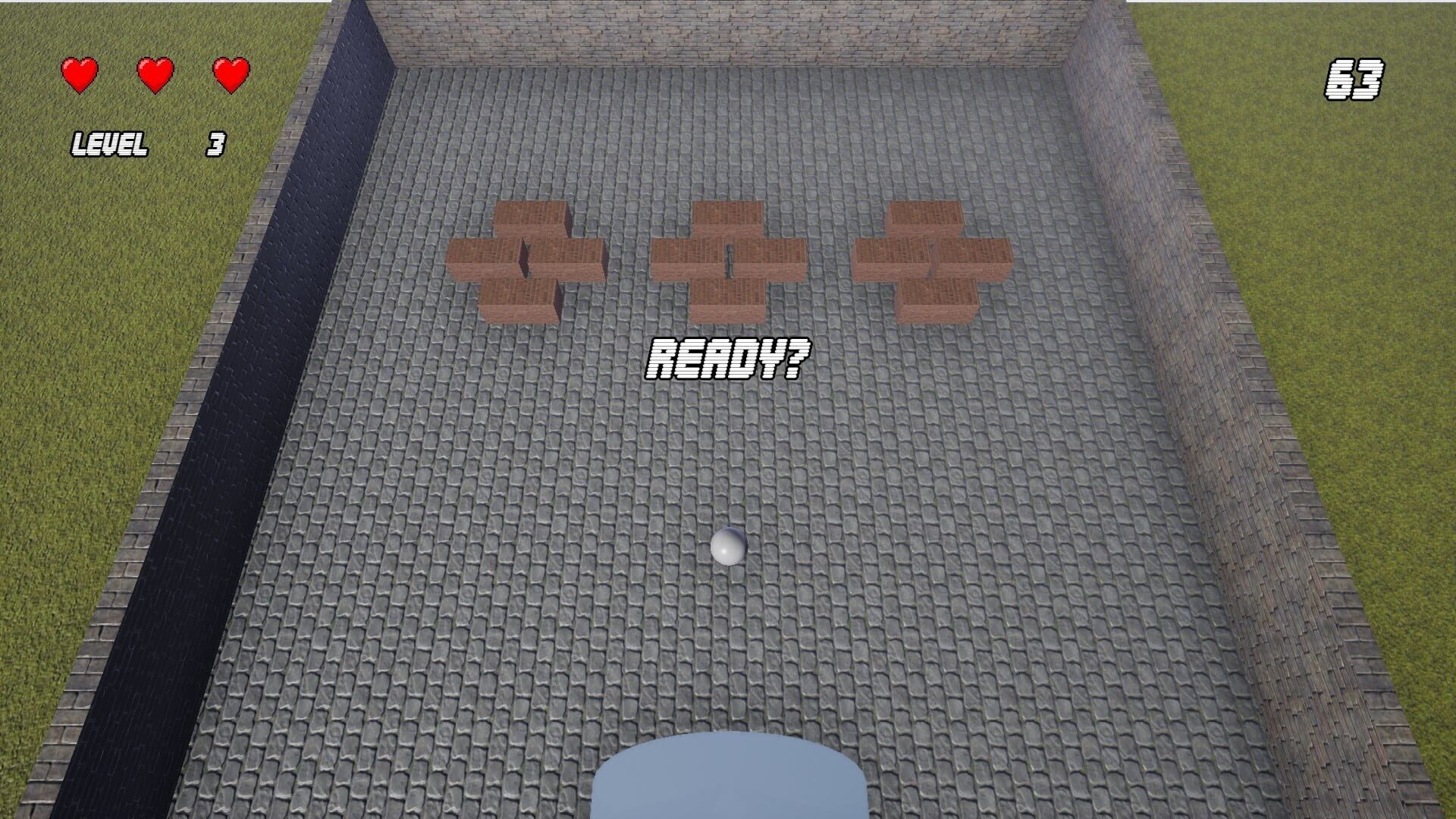 Brick Cracker 3D - Screenshot