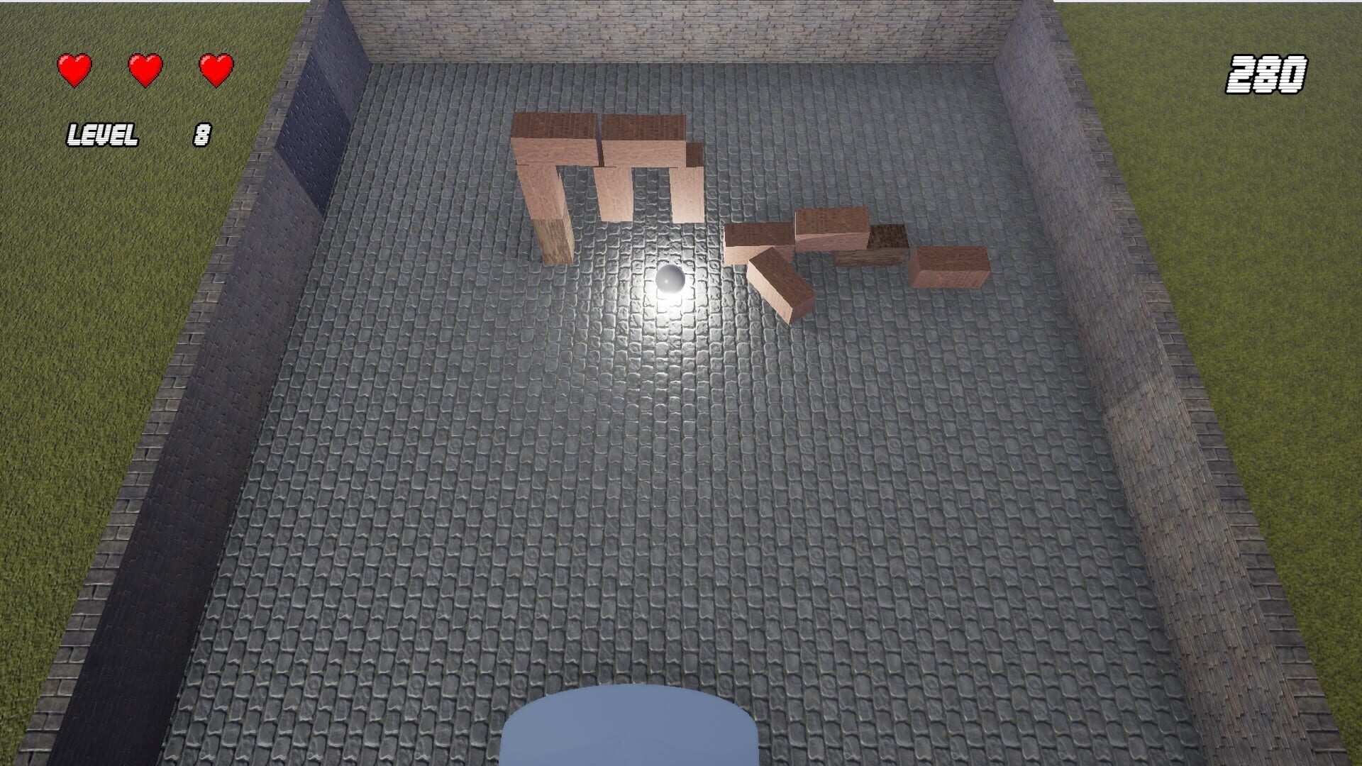 Brick Cracker 3D - Screenshot