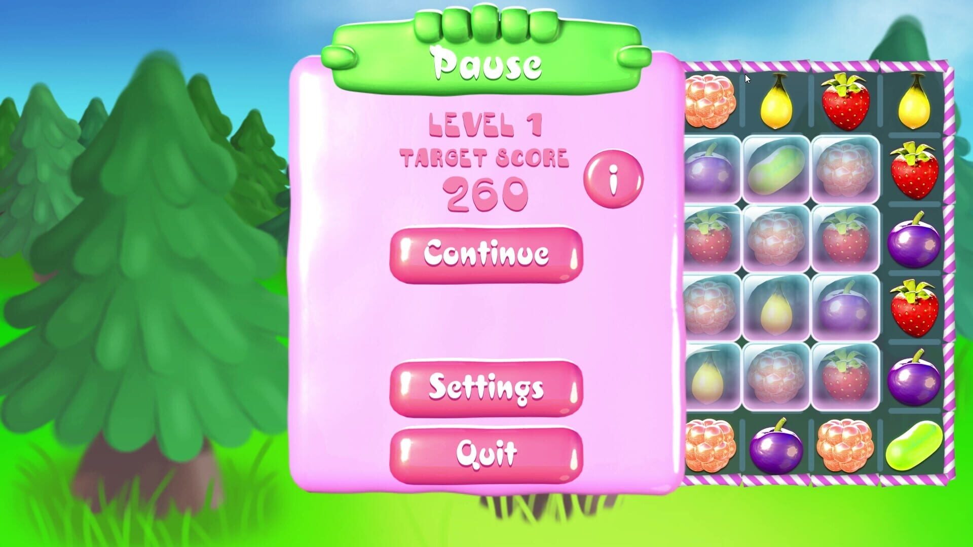 Happy fruit - Screenshot