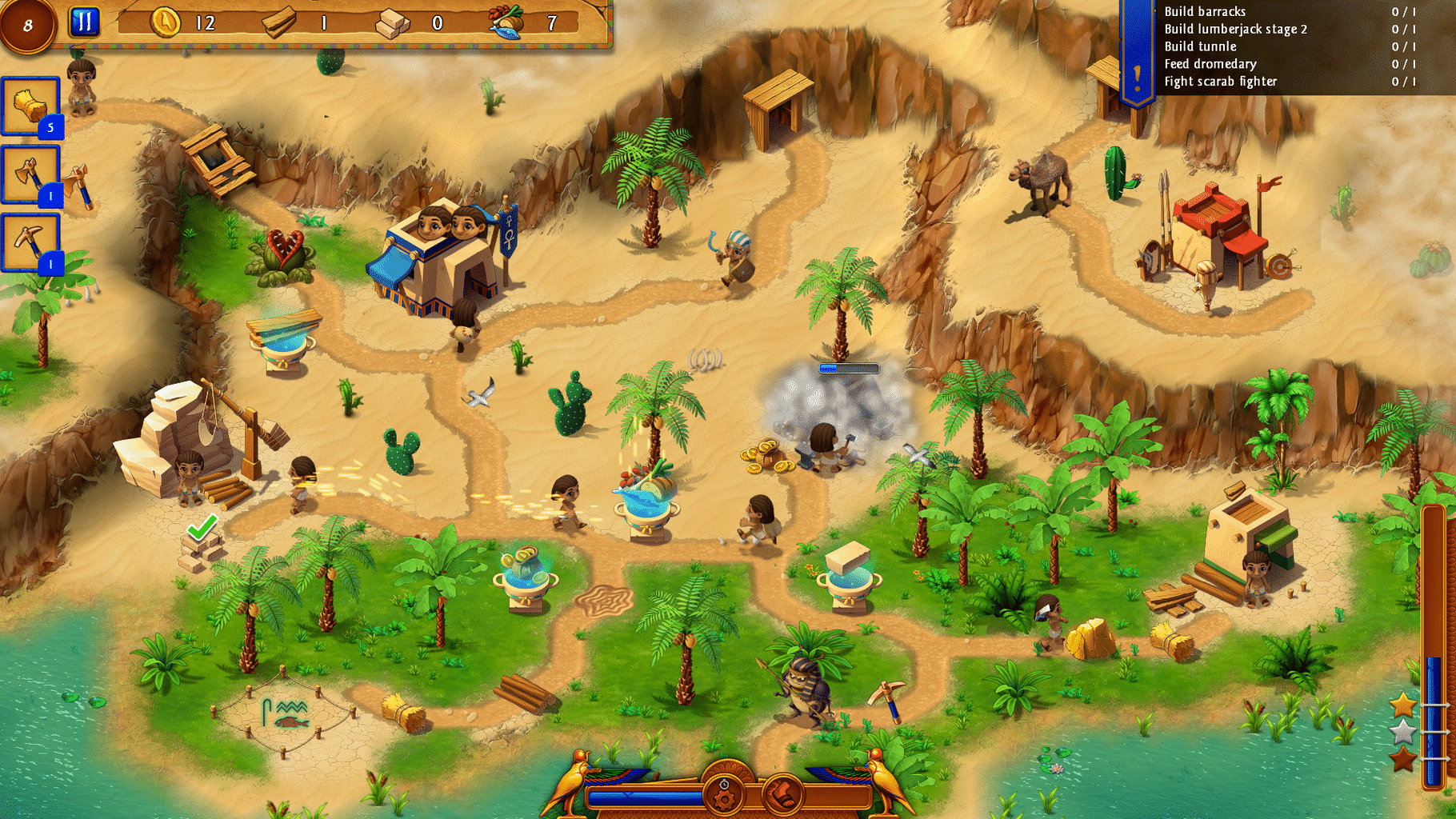 Heroes of Egypt: The Curse of Sethos screenshot