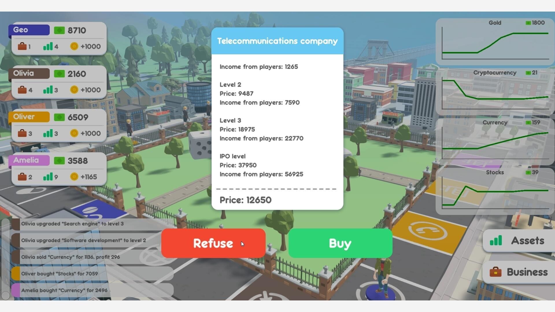 Blue Chips - Screenshot