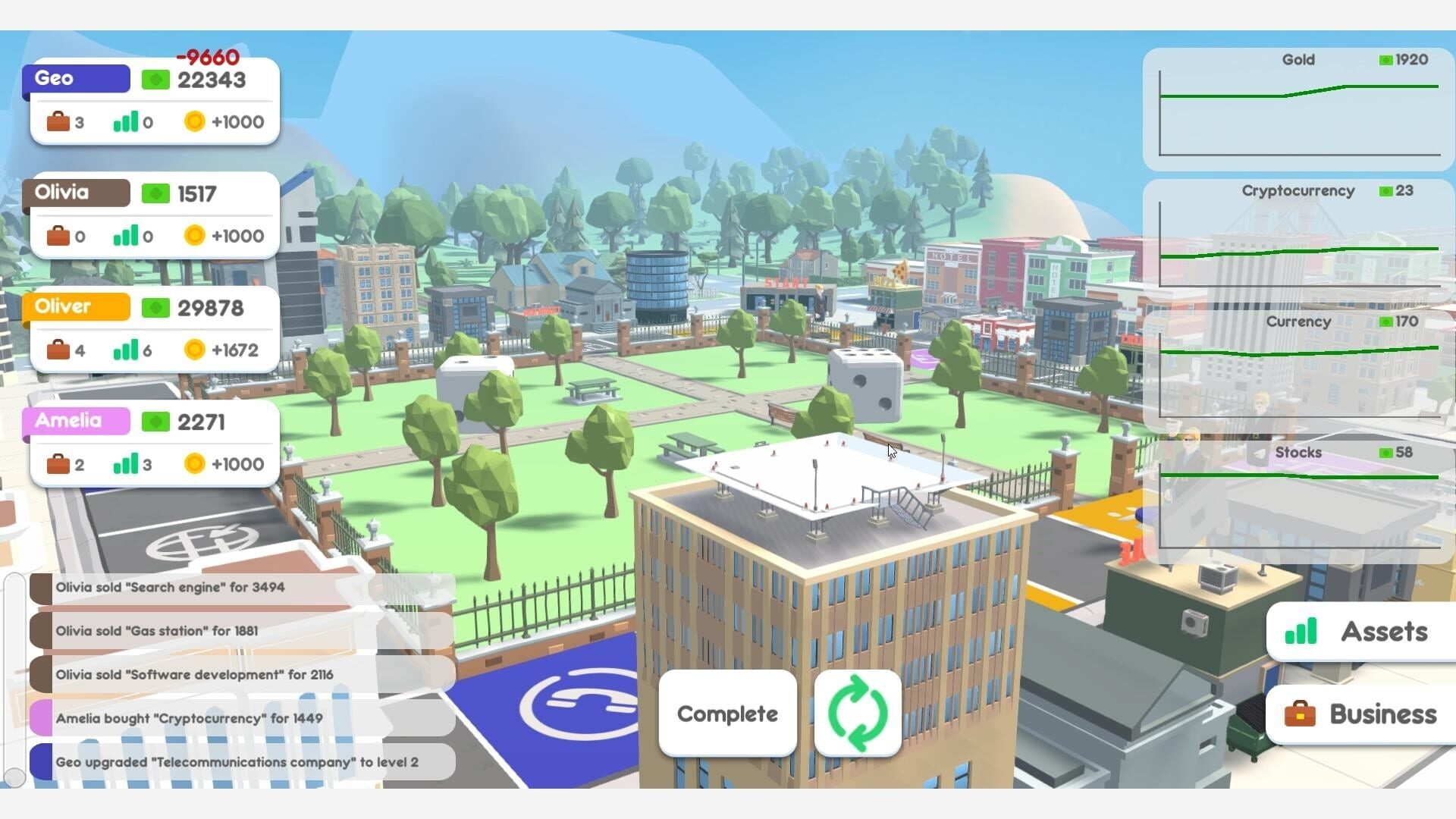 Blue Chips - Screenshot