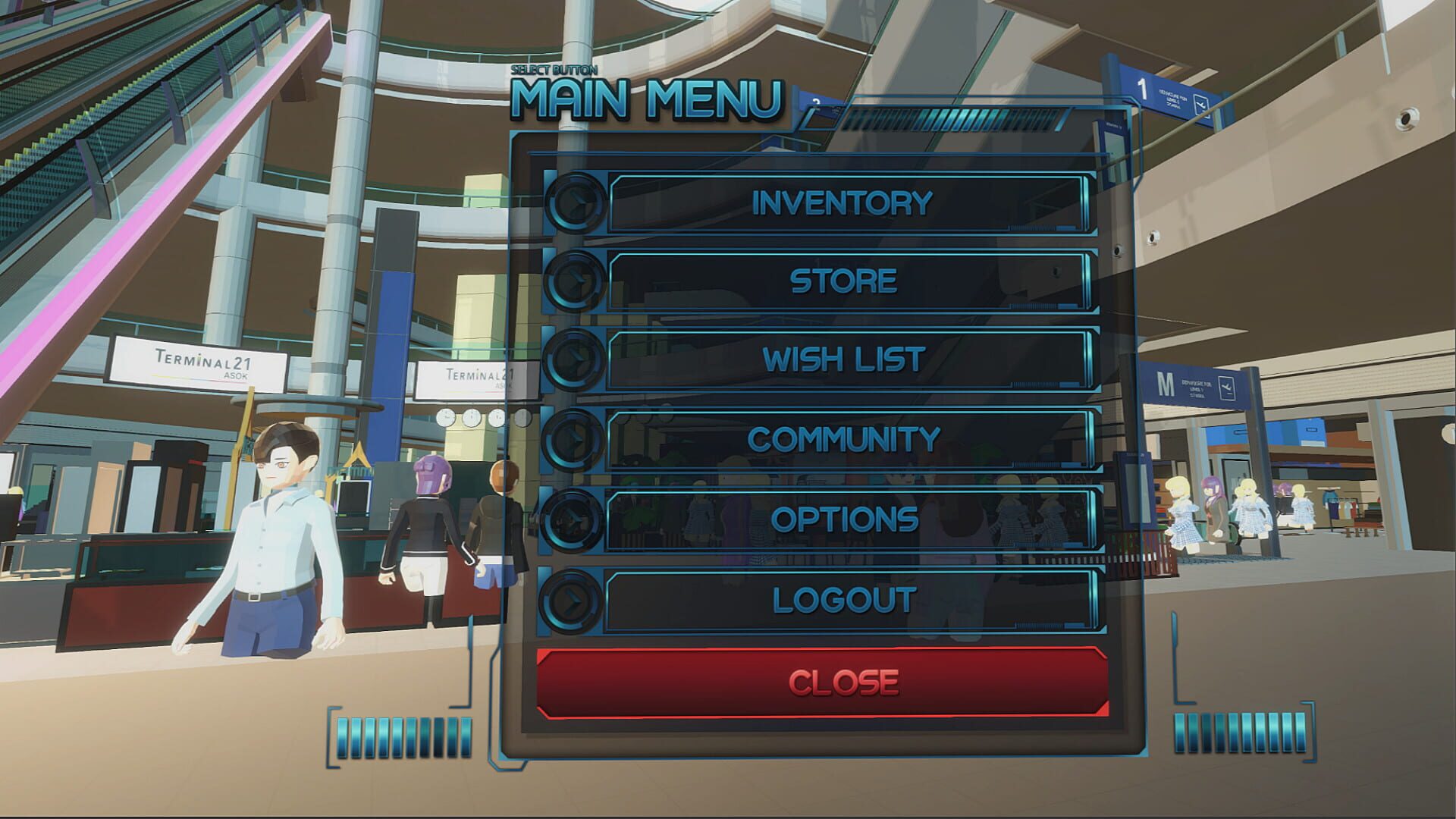 Galaxity: Terminal 21 VR - Screenshot