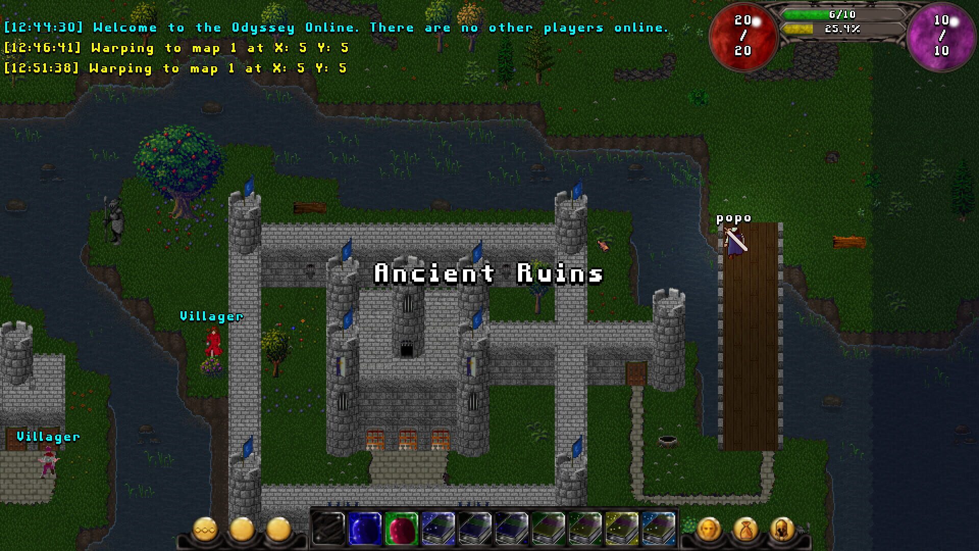 Odyssey: Altar of Norax - Screenshot