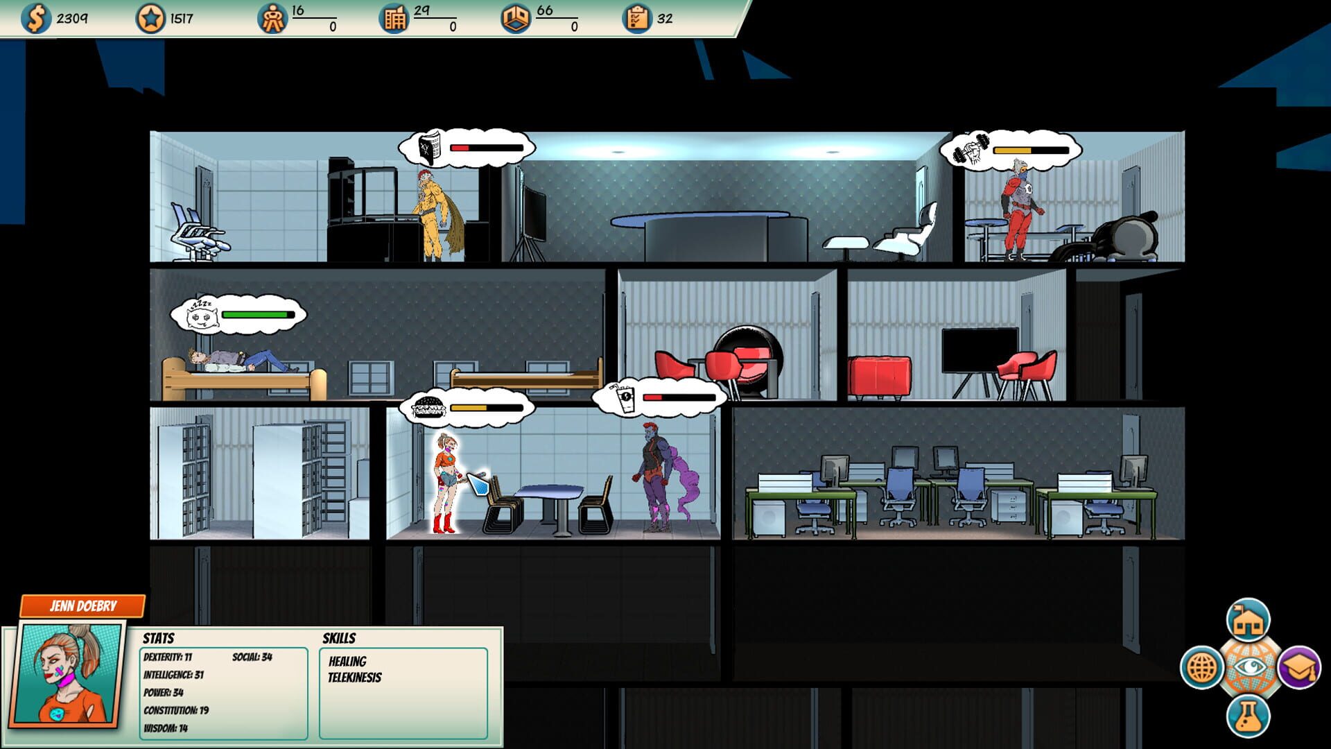 Superheroes Academy - Screenshot
