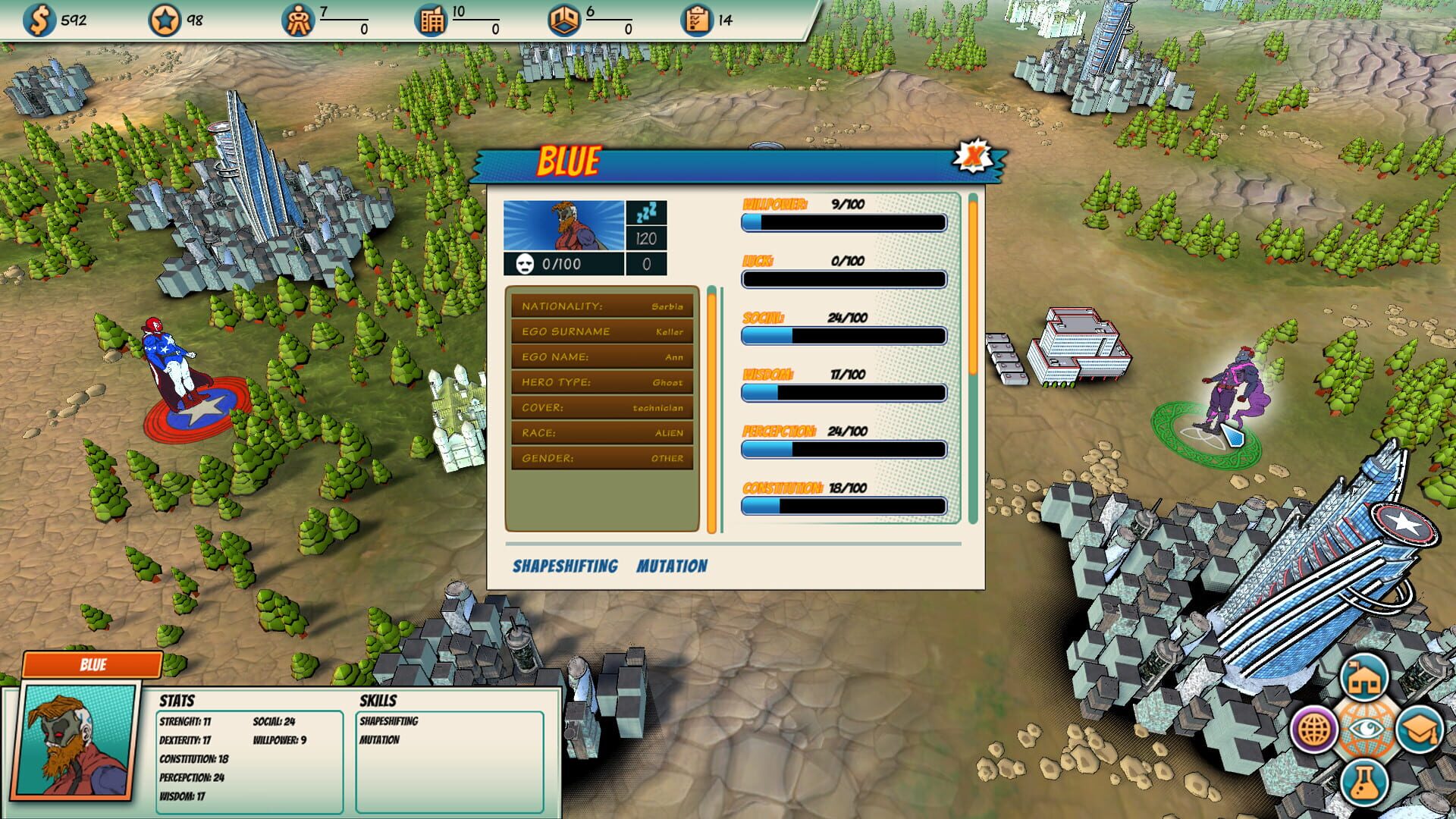 Superheroes Academy - Screenshot