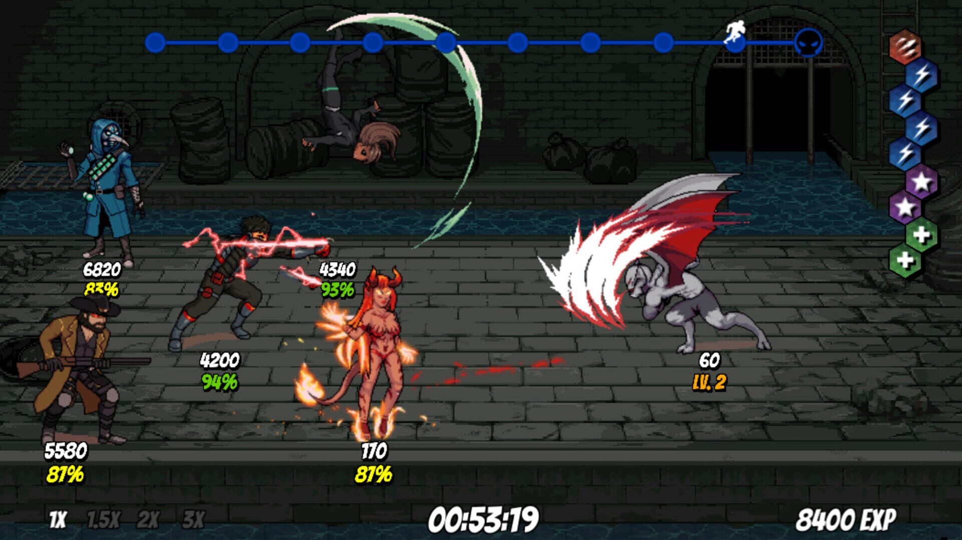 HyperLeague Heroes - Screenshot