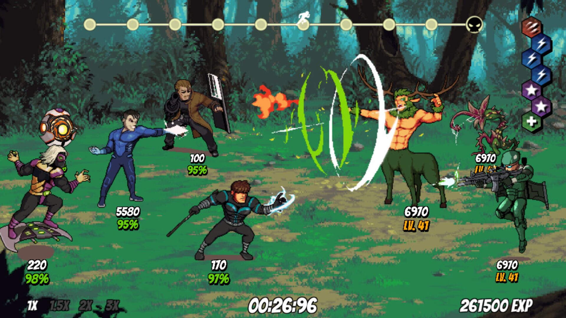 HyperLeague Heroes - Screenshot
