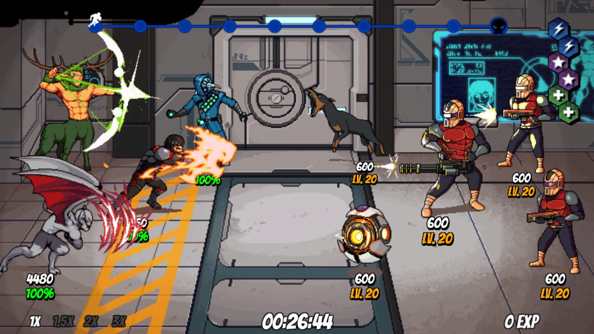HyperLeague Heroes - Screenshot