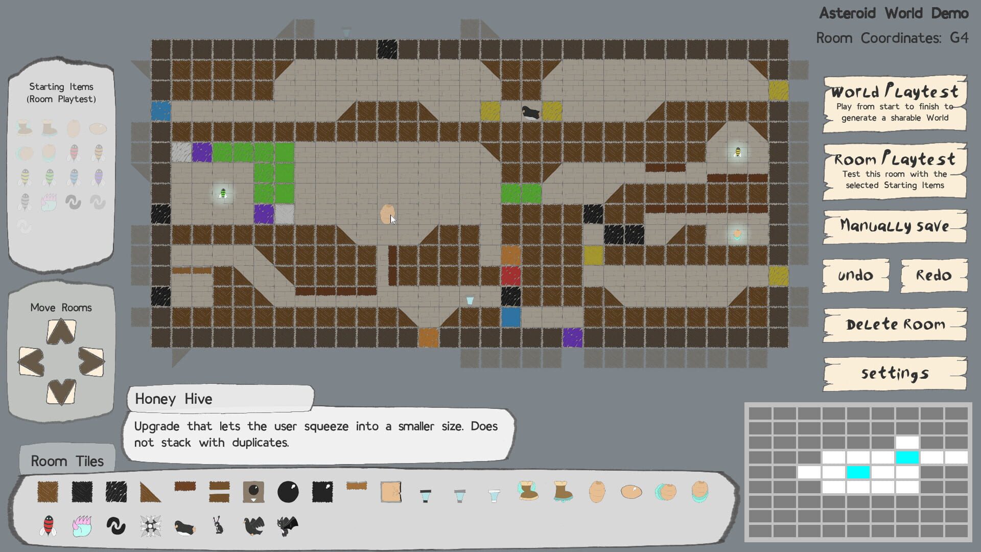 Creator's Asteroid - Screenshot