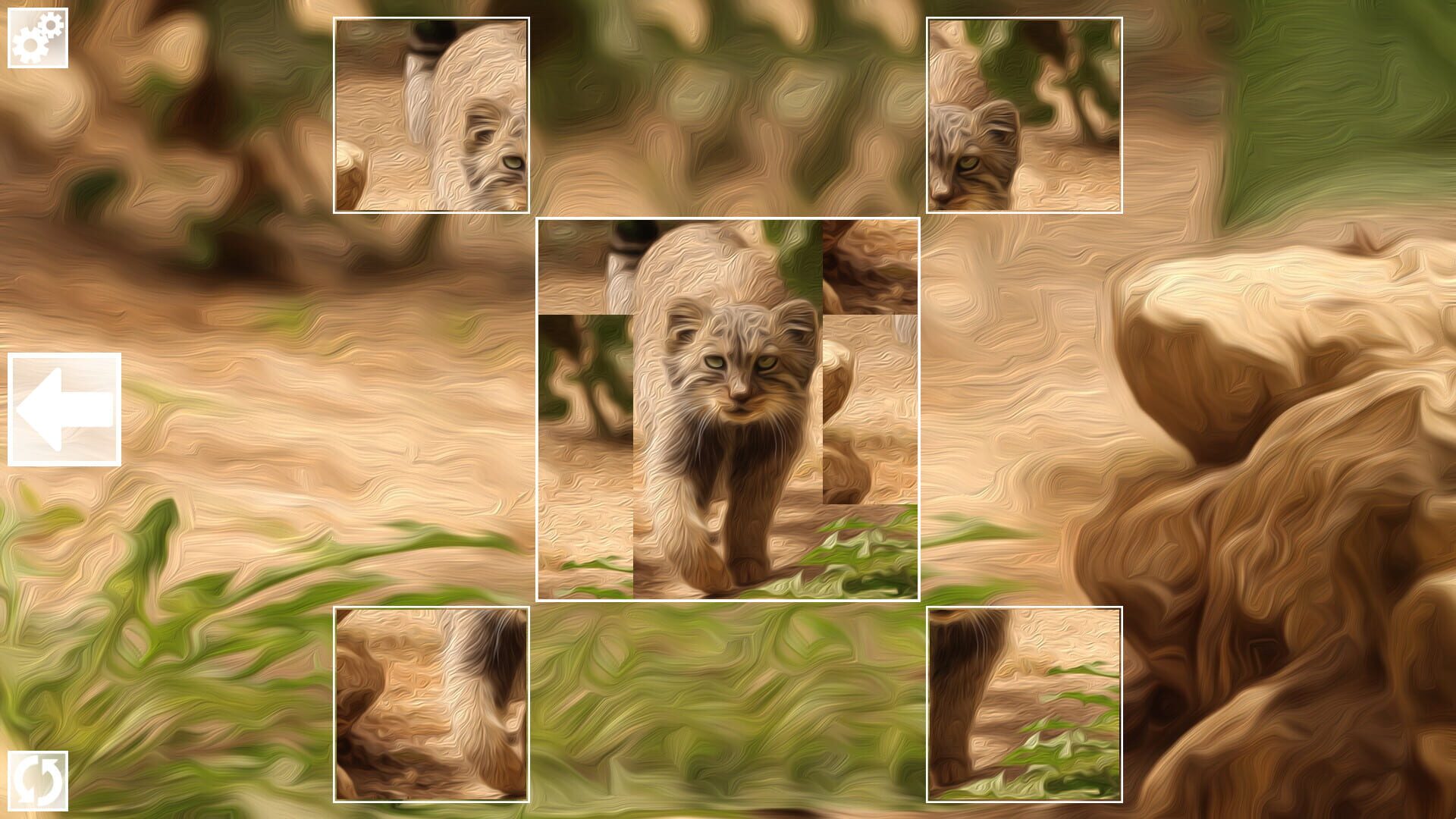 Puzzle Art: Predators - Screenshot