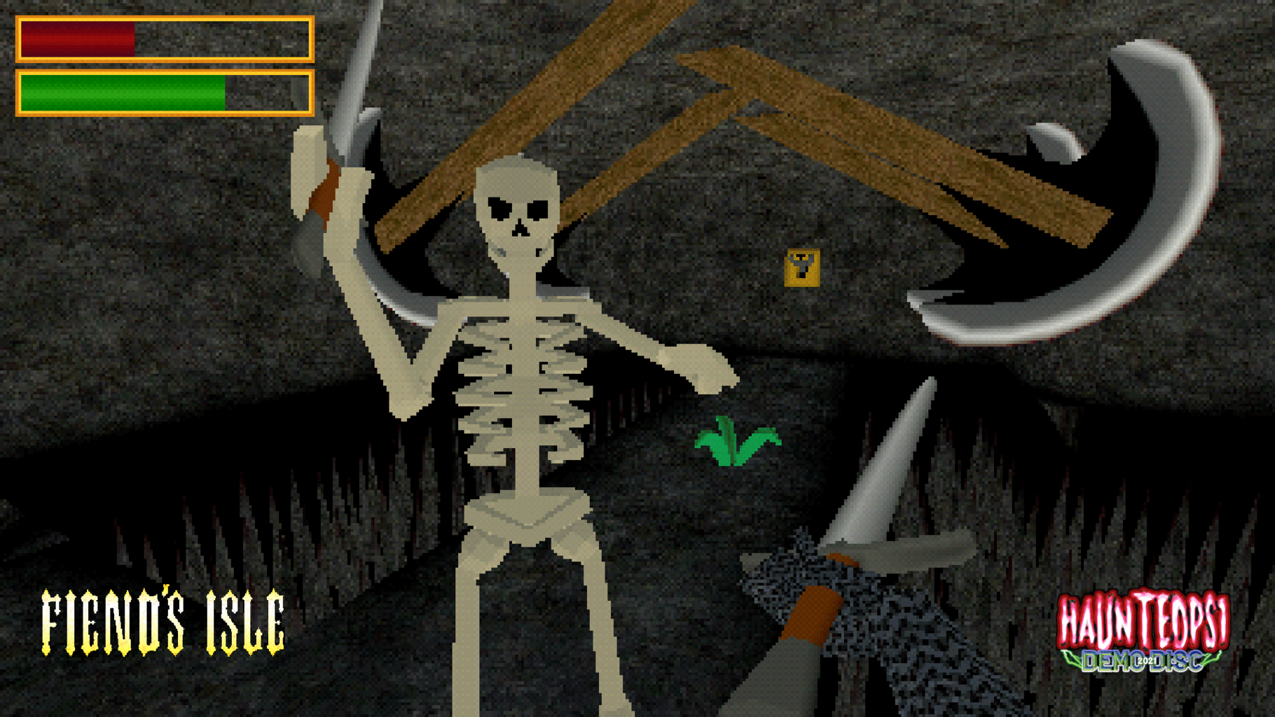 Haunted PS1 Demo Disc 2021 screenshot