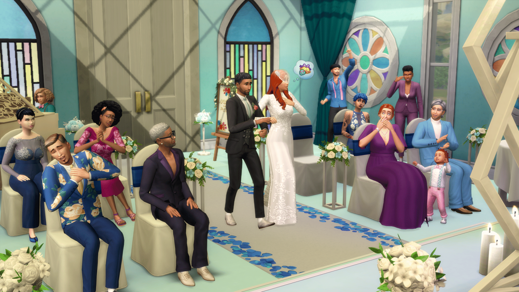 The Sims 4: My Wedding Stories screenshot