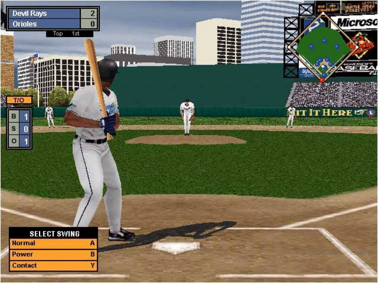 Microsoft Baseball 2001 screenshot