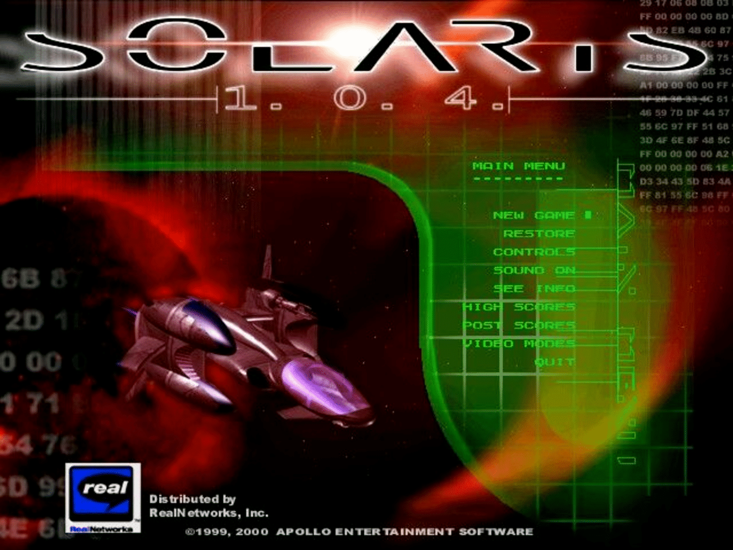 Solaris 1.0.4. screenshot