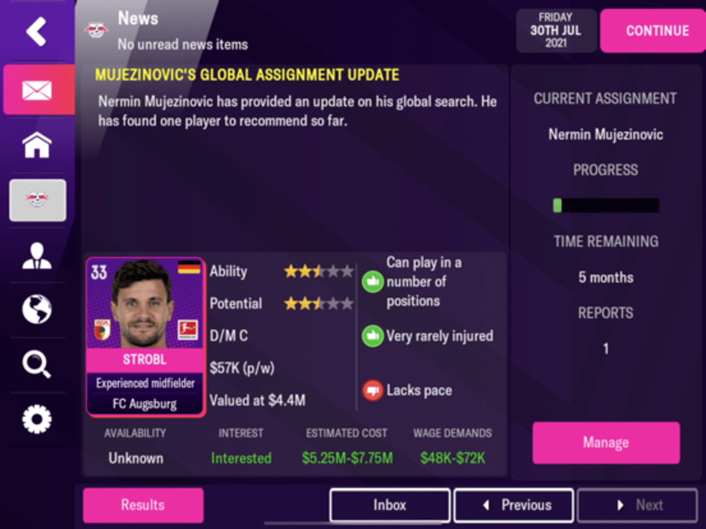 Football Manager 2022 Mobile screenshot