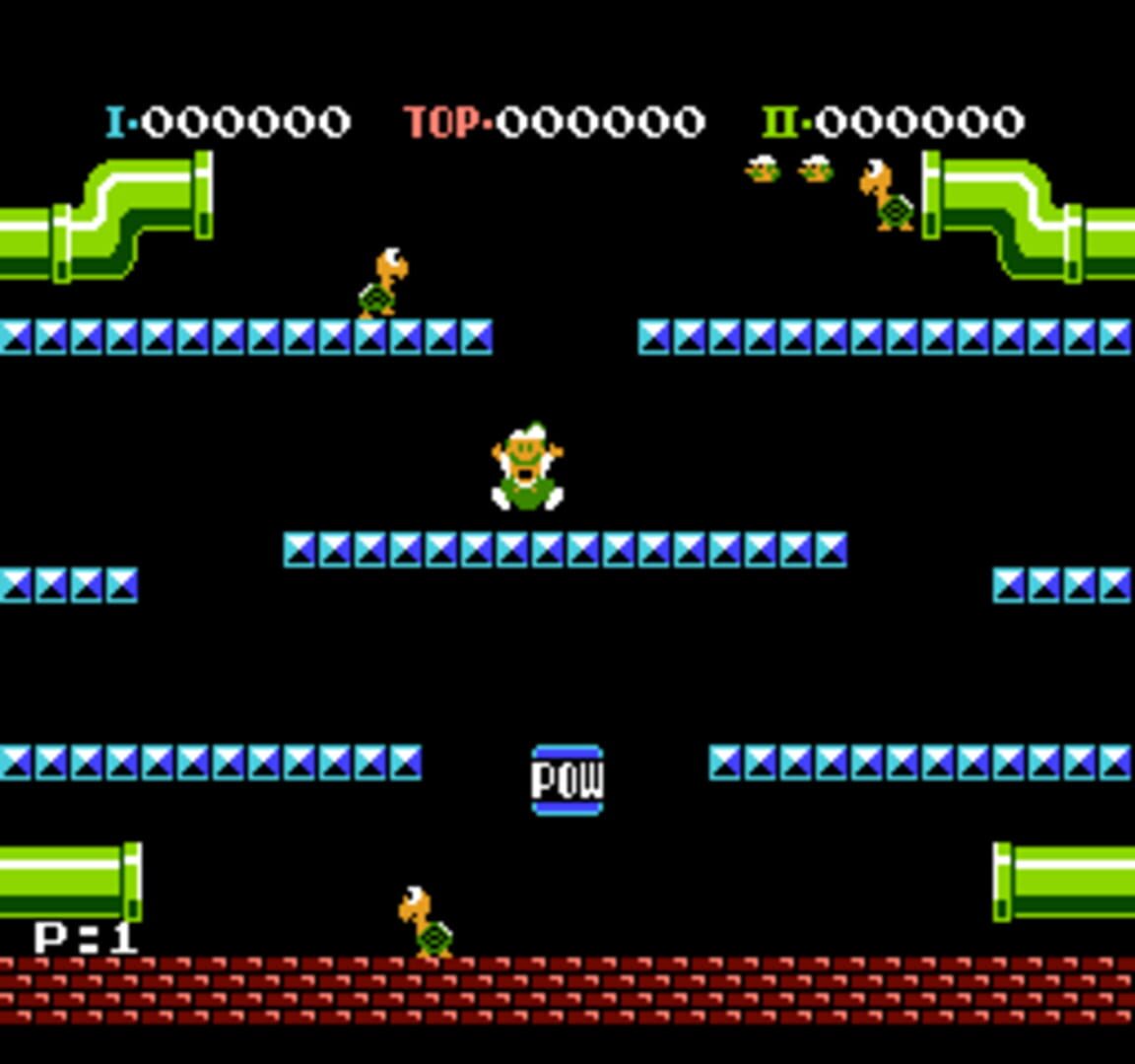 Captura de pantalla - Mario Bros.