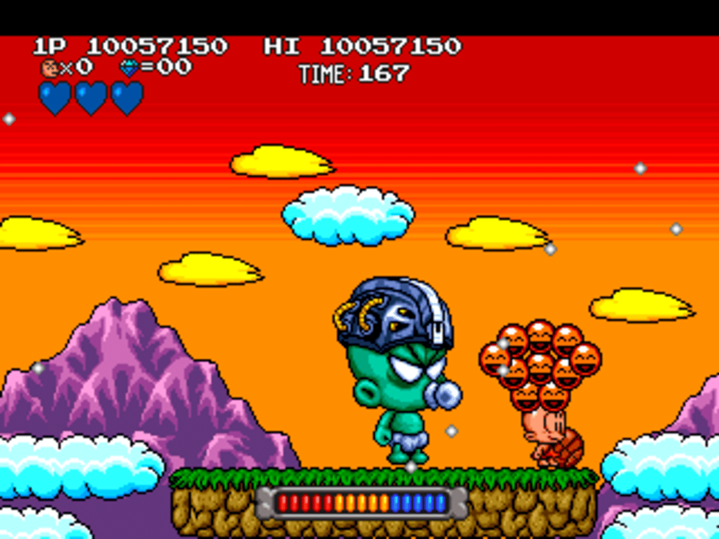 Bonk's Adventure: Arcade Version screenshot