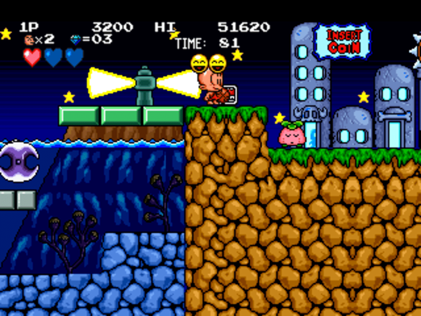 Bonk's Adventure: Arcade Version screenshot