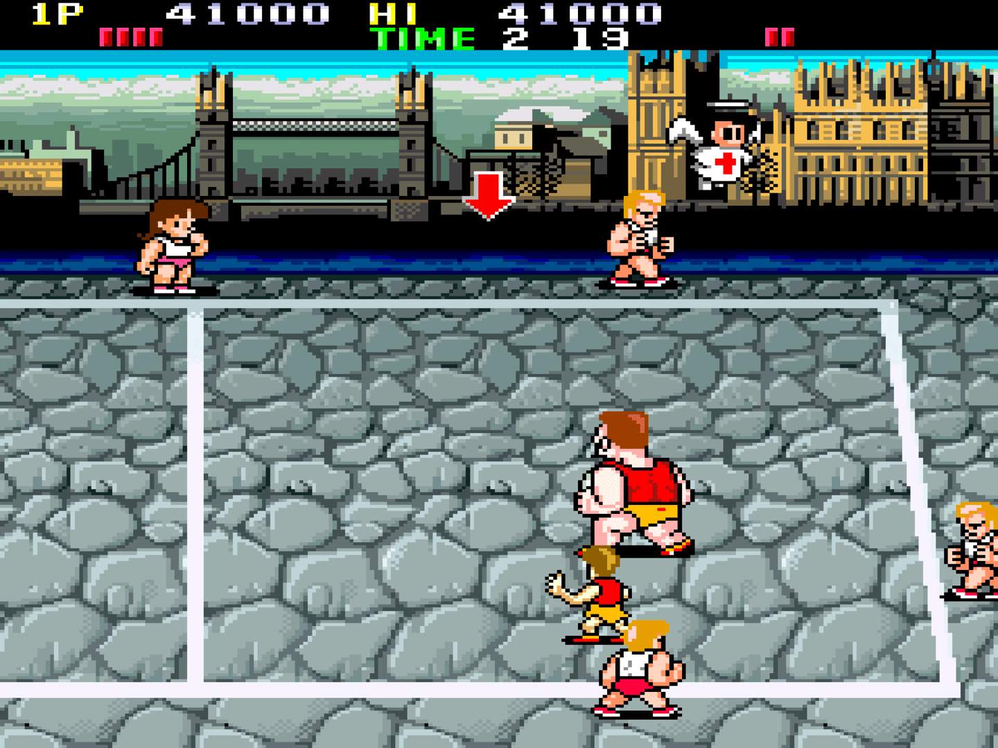 Super Dodge Ball screenshot