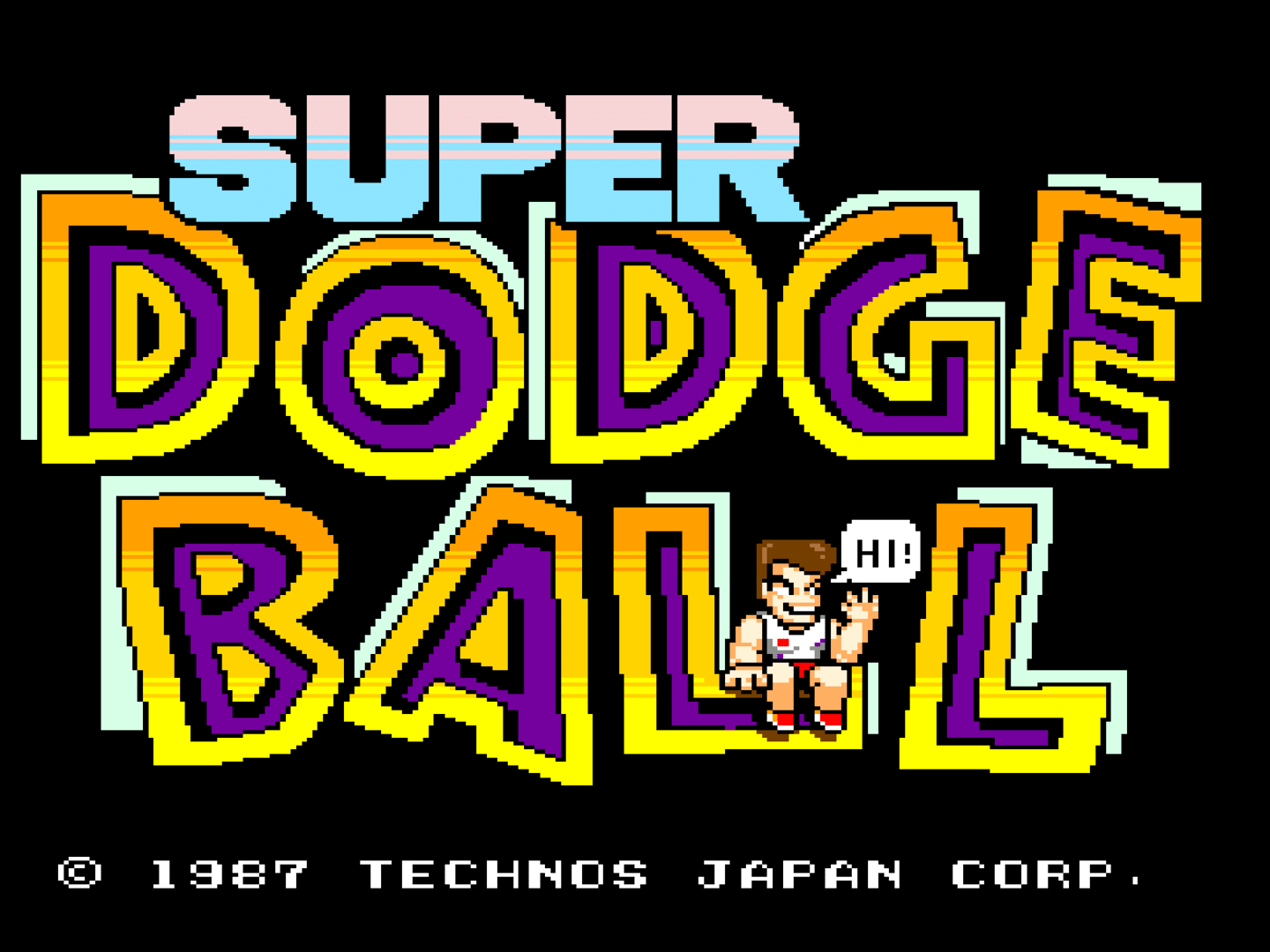 Super Dodge Ball screenshot