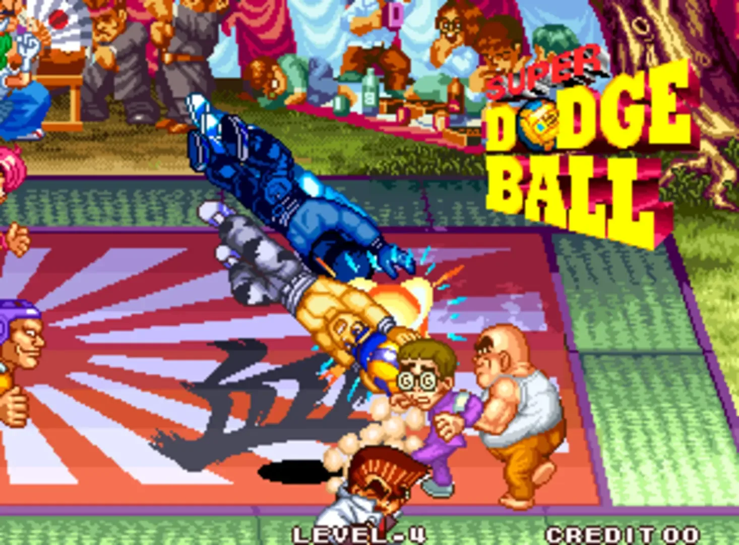 Captura de pantalla - Super Dodge Ball