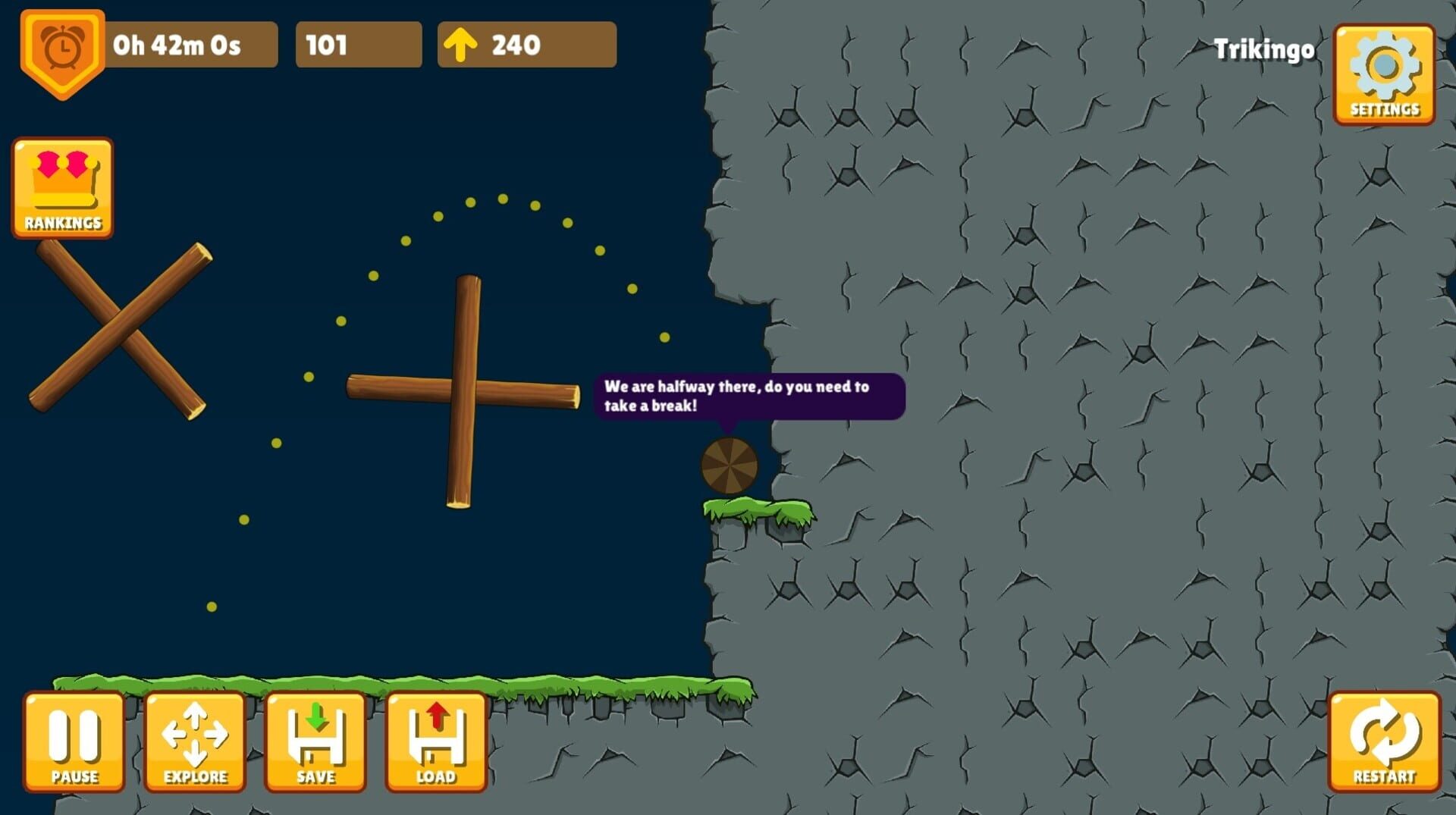 Rolling Over It - Screenshot