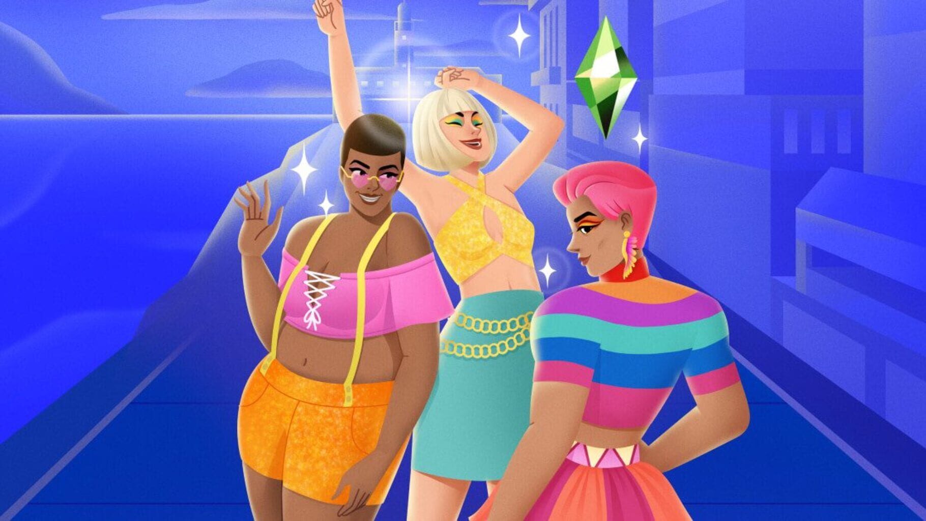 Captura de pantalla - The Sims 4: Carnaval Streetwear Kit