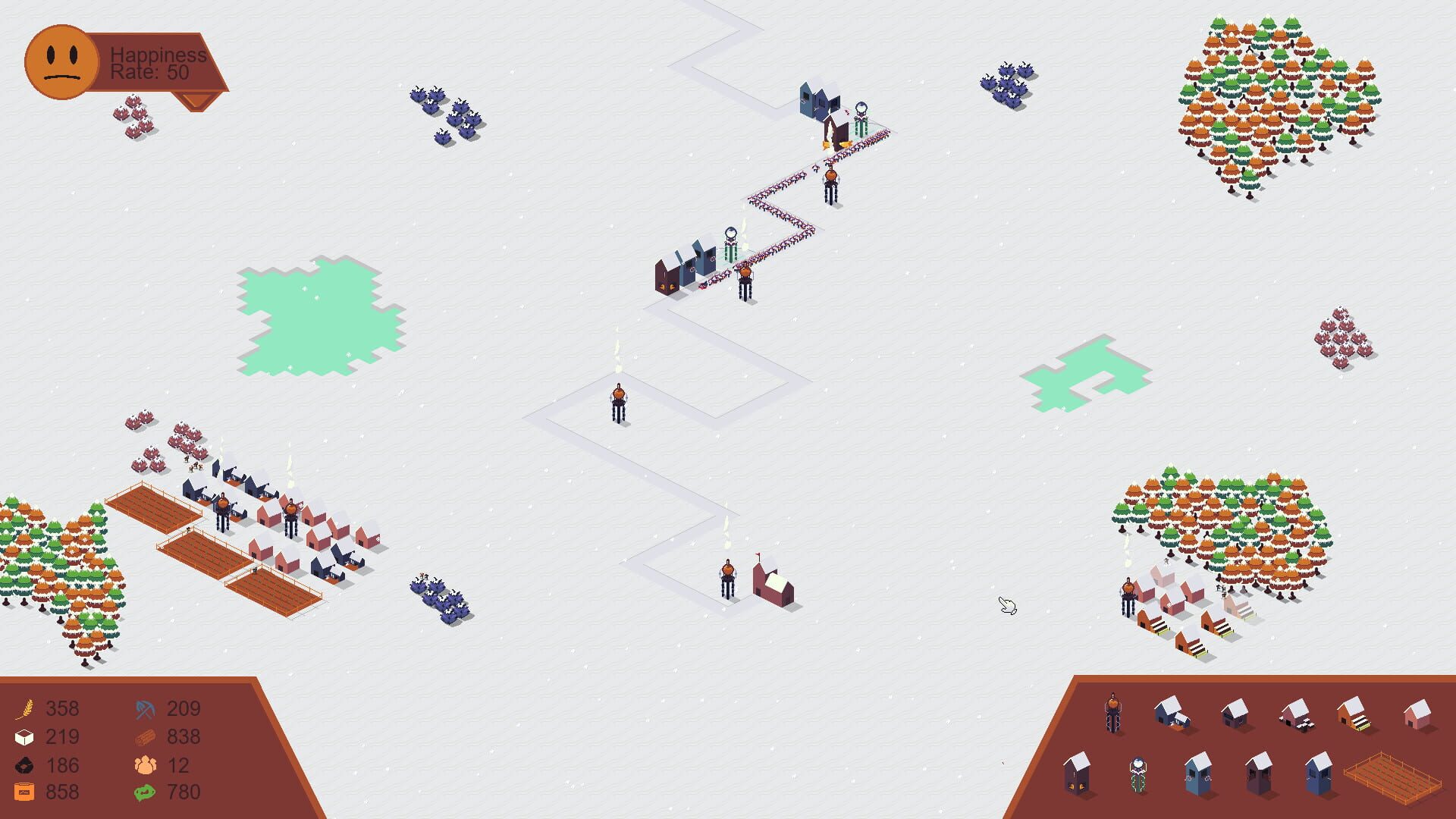 Winter and People - Screenshot
