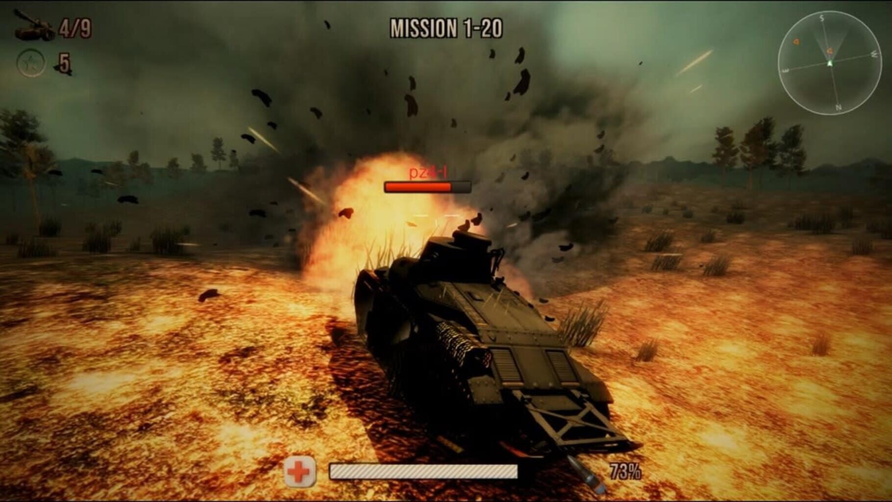 World War: Tank Battle screenshot