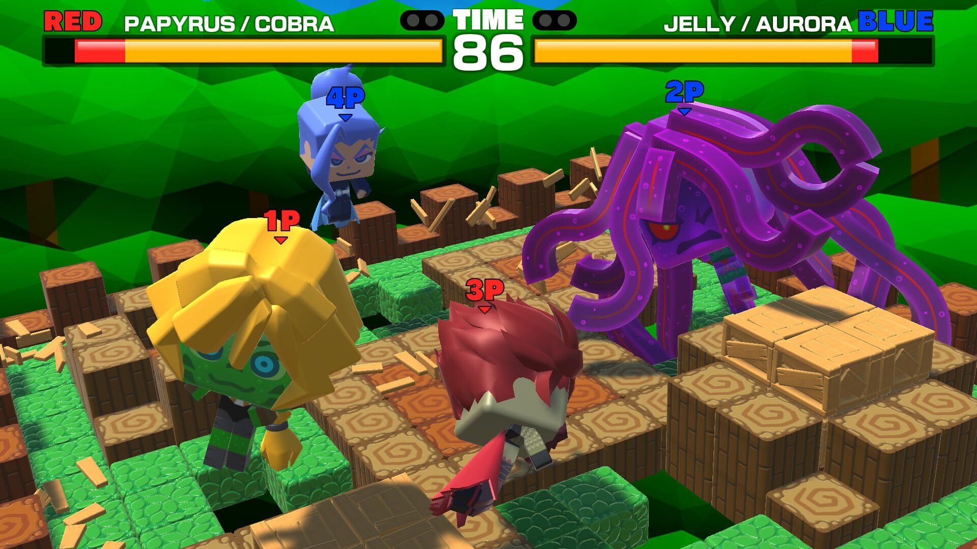 Goonya Fighter: Bighead Battle!! - Screenshot