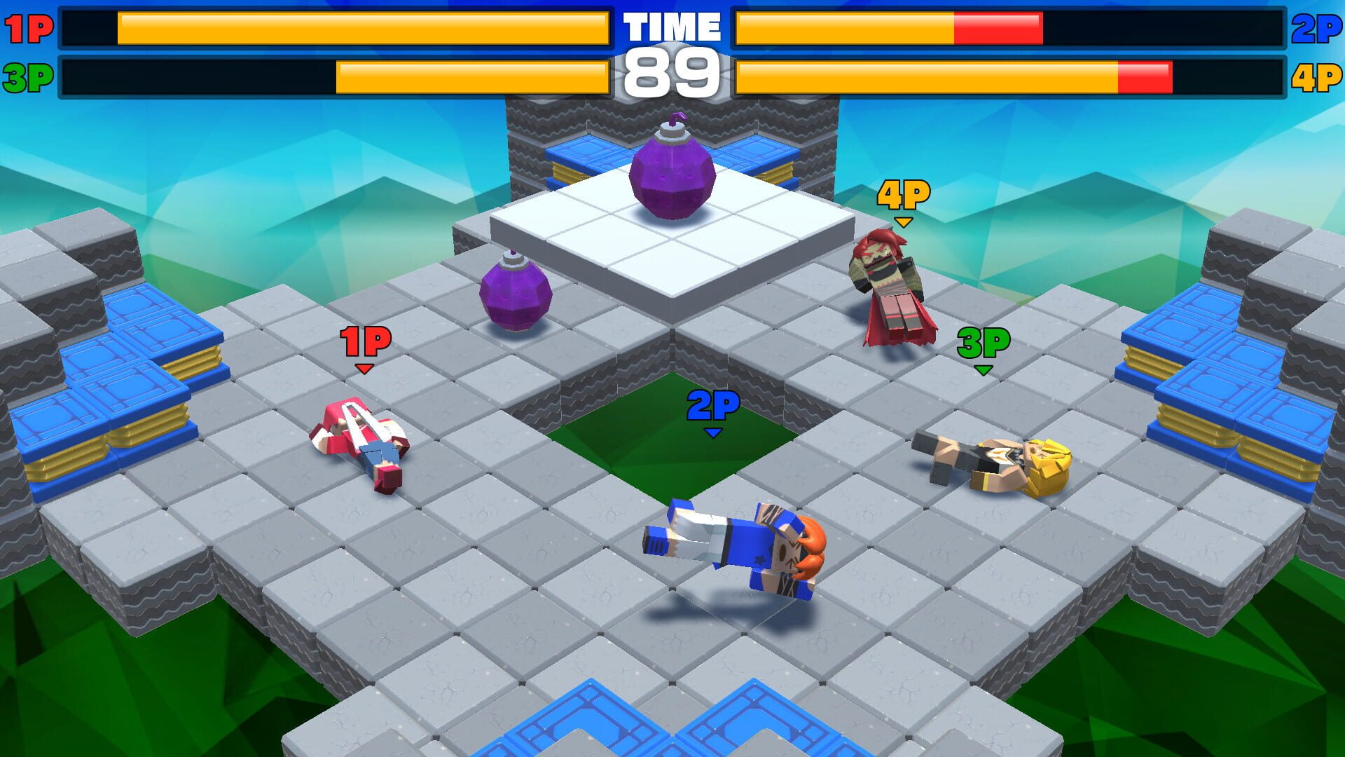 Goonya Fighter: Slip -n- Slide - Screenshot