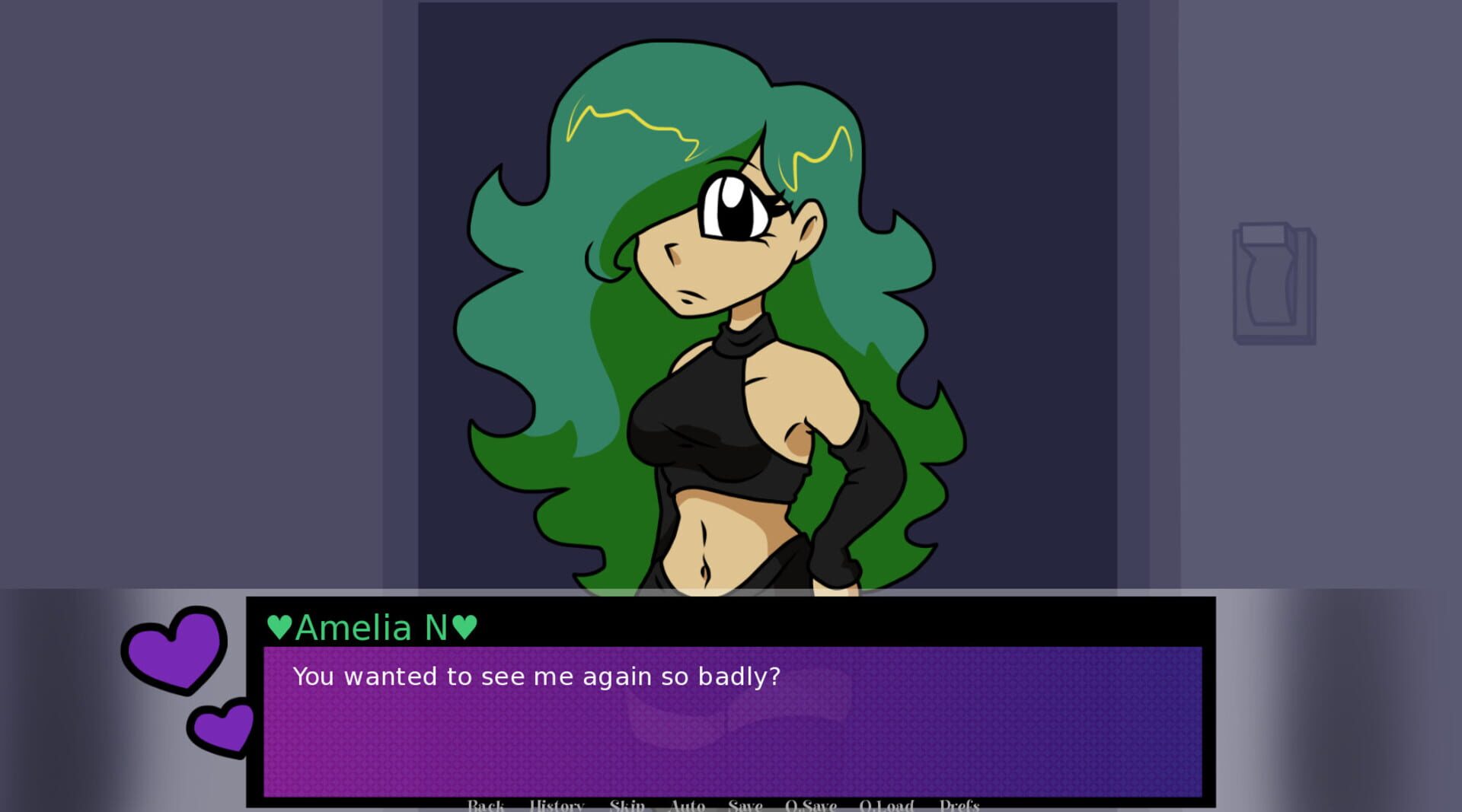 Goth Dating Sim 2022 - Screenshot