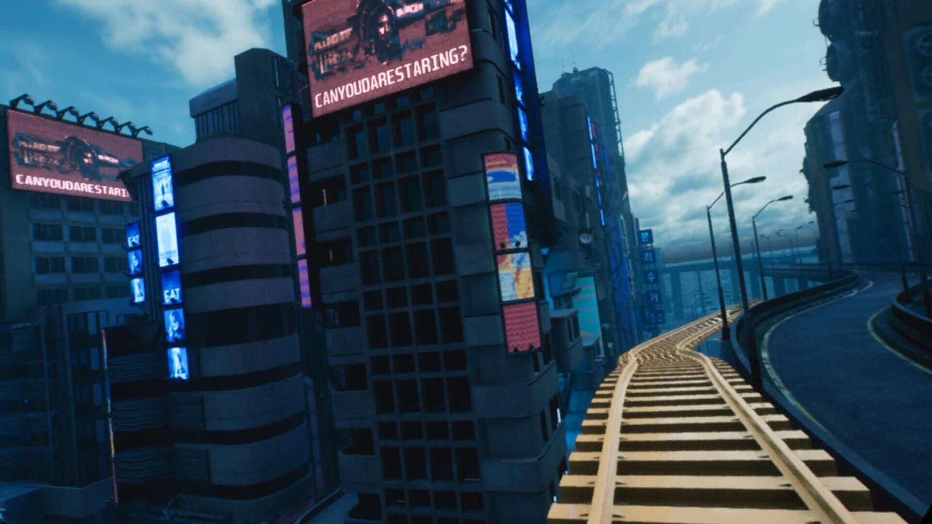 VR Mini World Roller Coaster - Screenshot